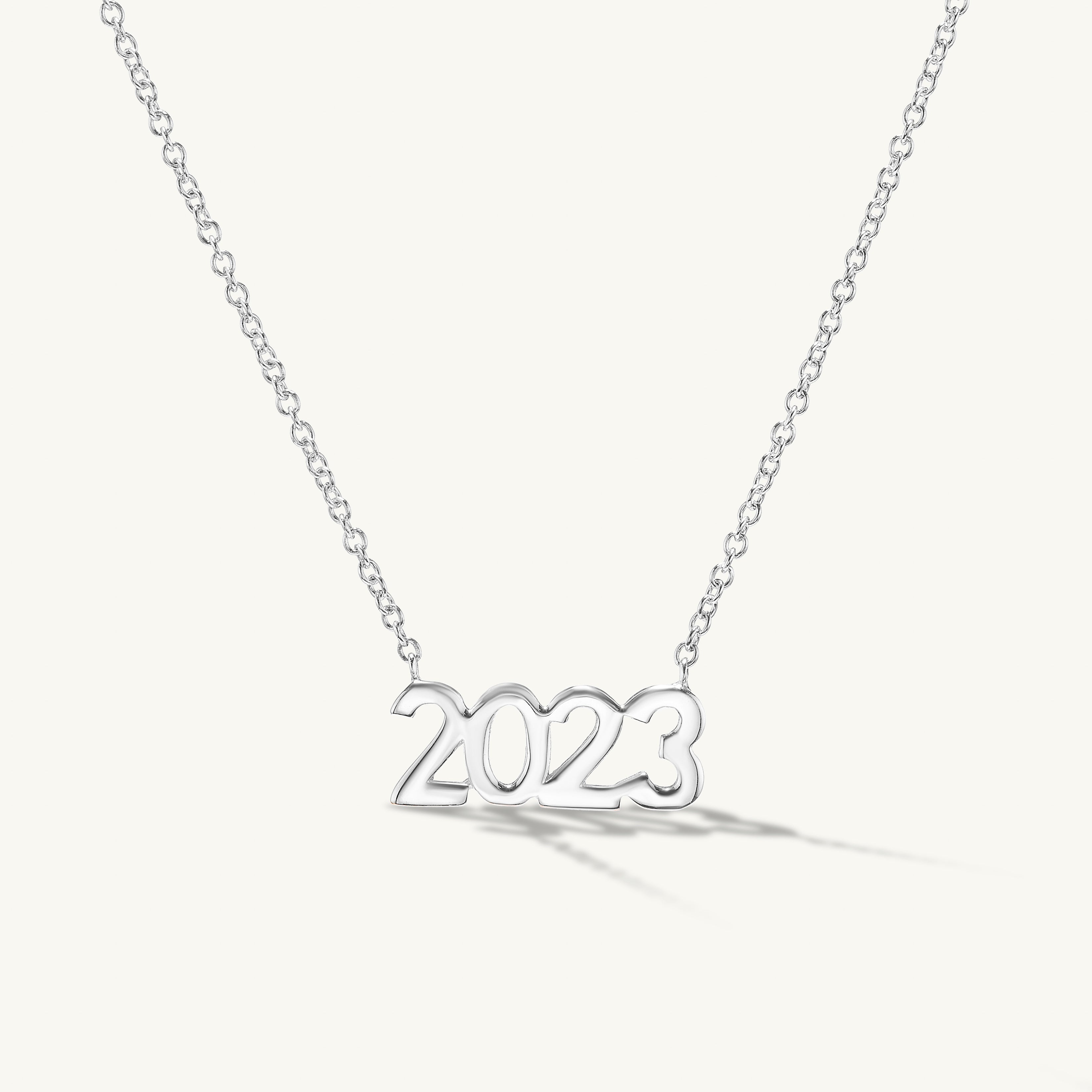 Gold Custom Date Necklace