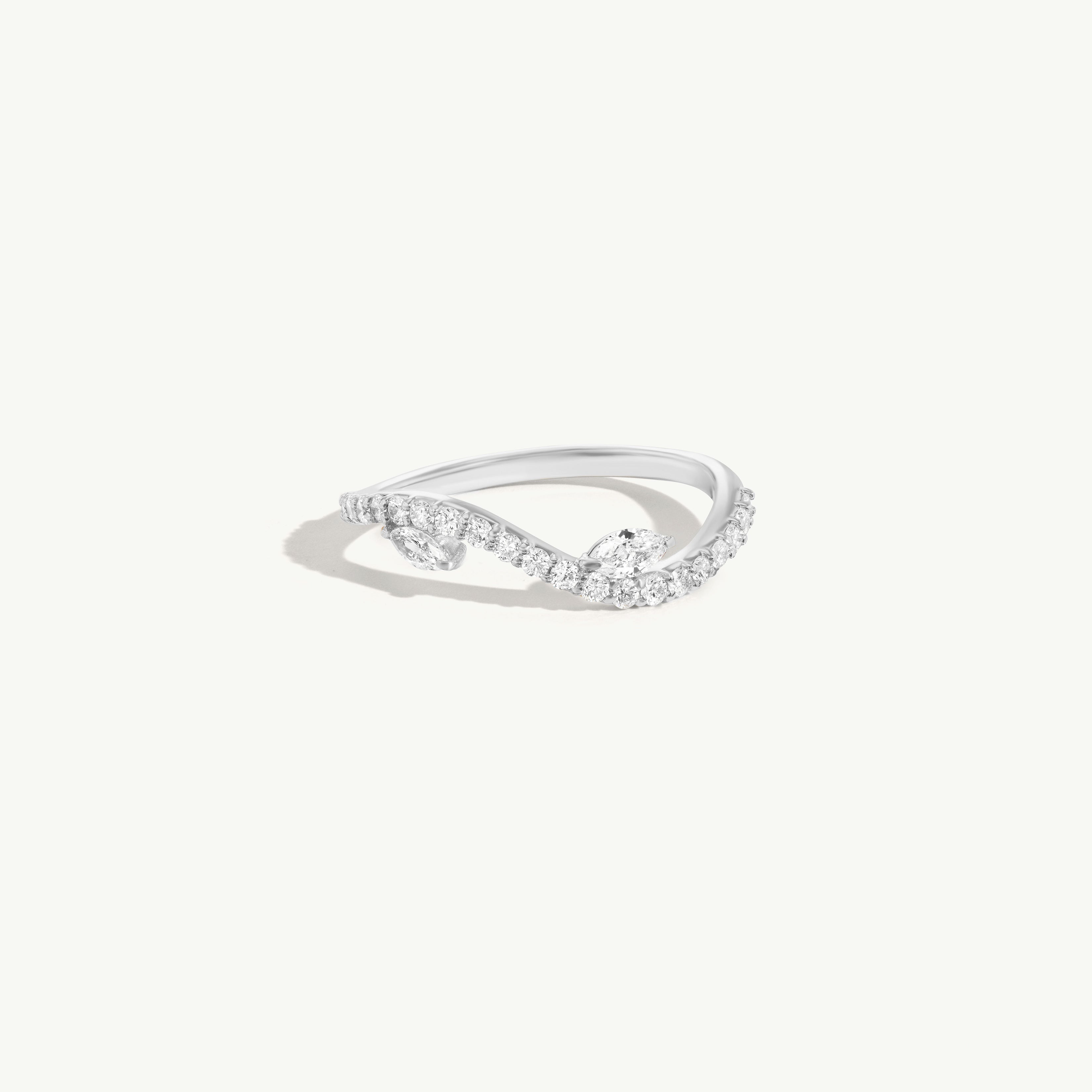 Pave Marquise Sway Band