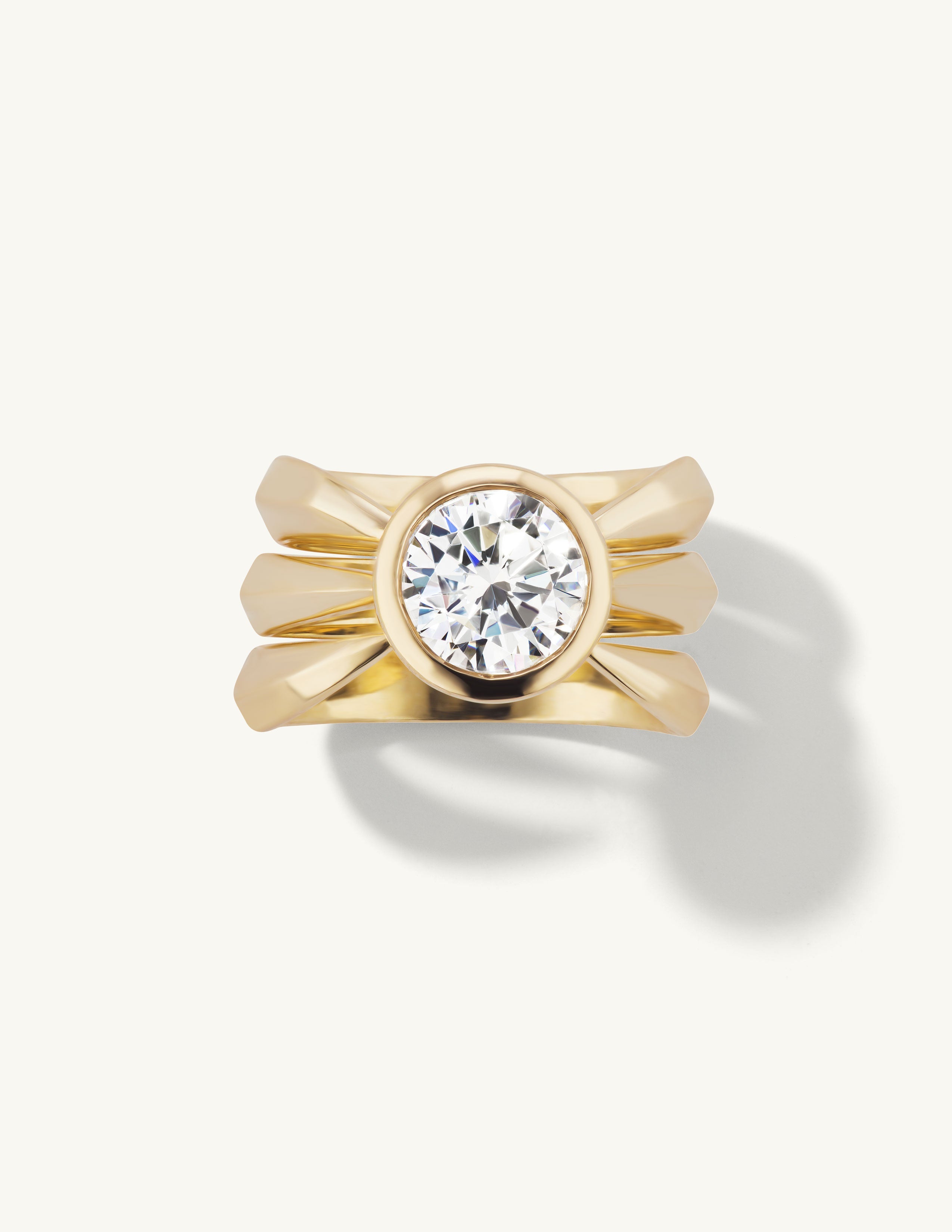 Tapered Engagement Try-On Ring