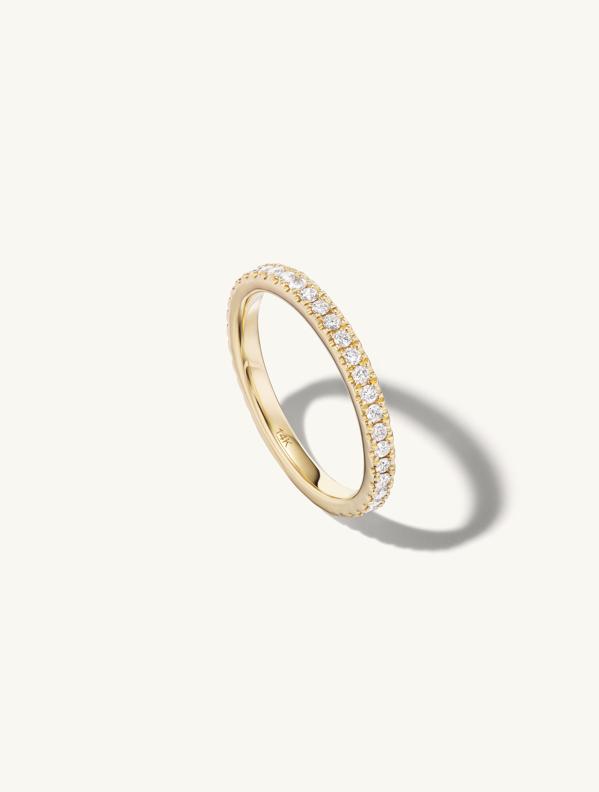 French Pave Diamond Try-On Band