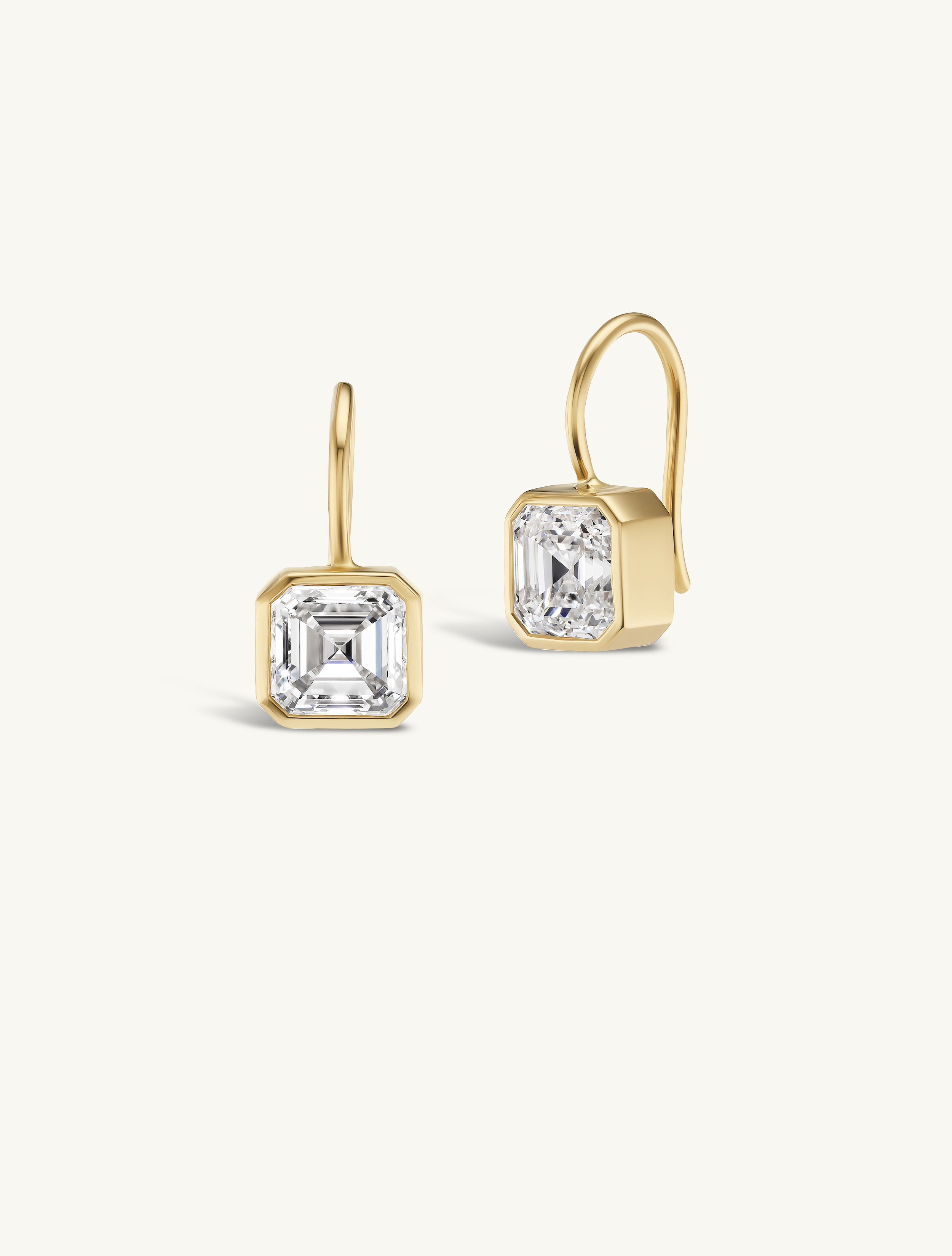 Asscher Drop Earrings