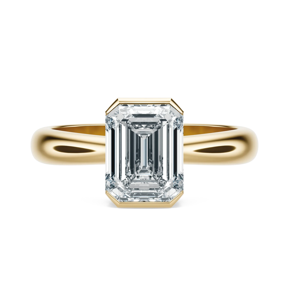 Floret - Emerald, 2CT - Front View