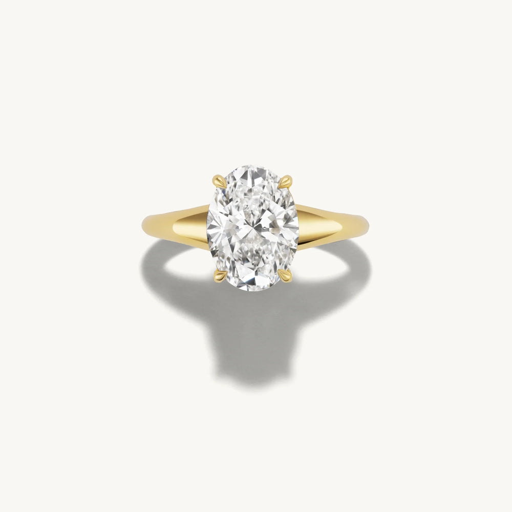 Blossom - Oval, 2CT - Front View