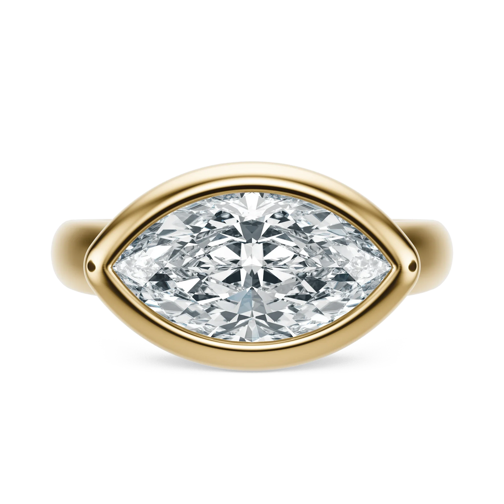 Cloud - Marquise, 3CT - Front View