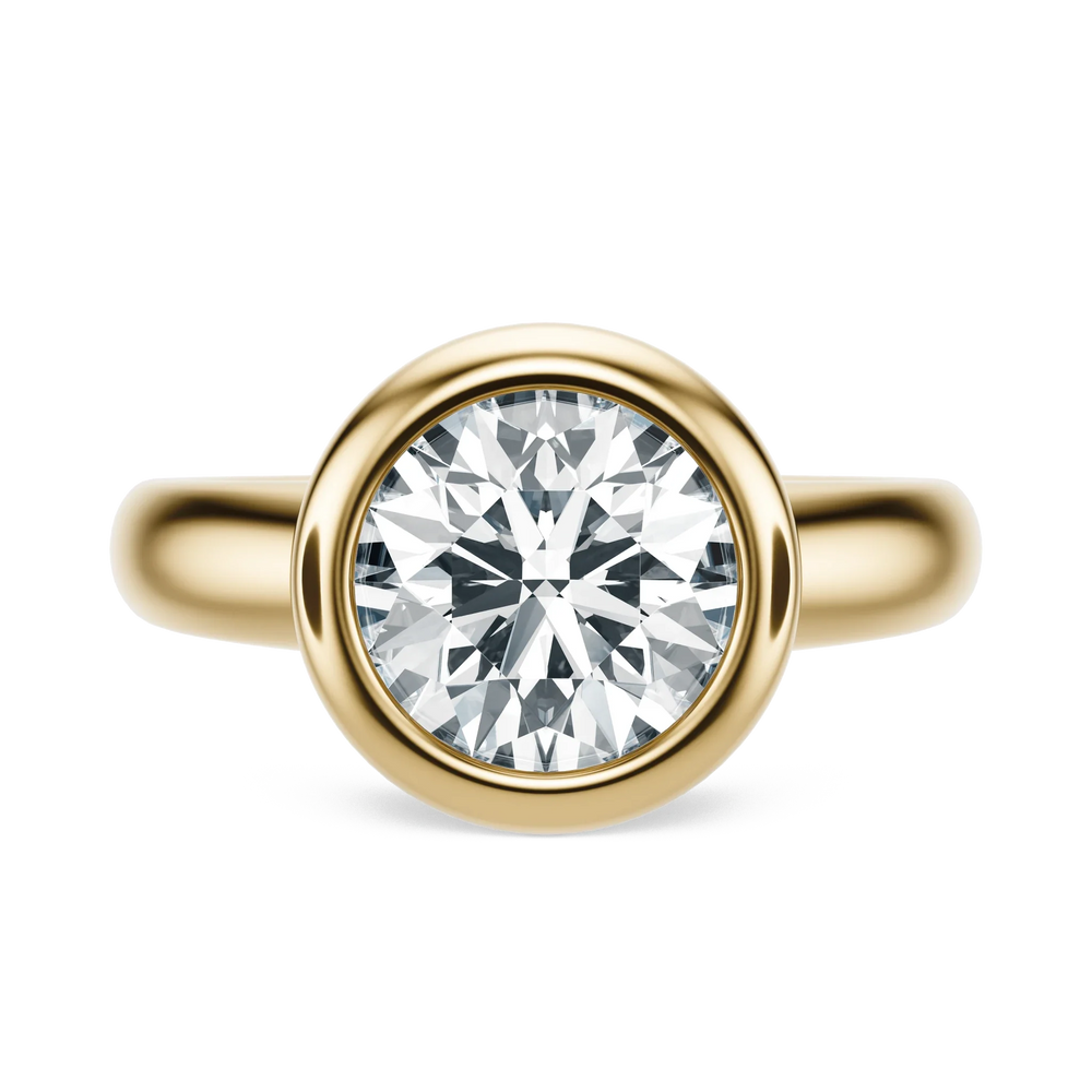Cloud - Round, 2CT - Front View