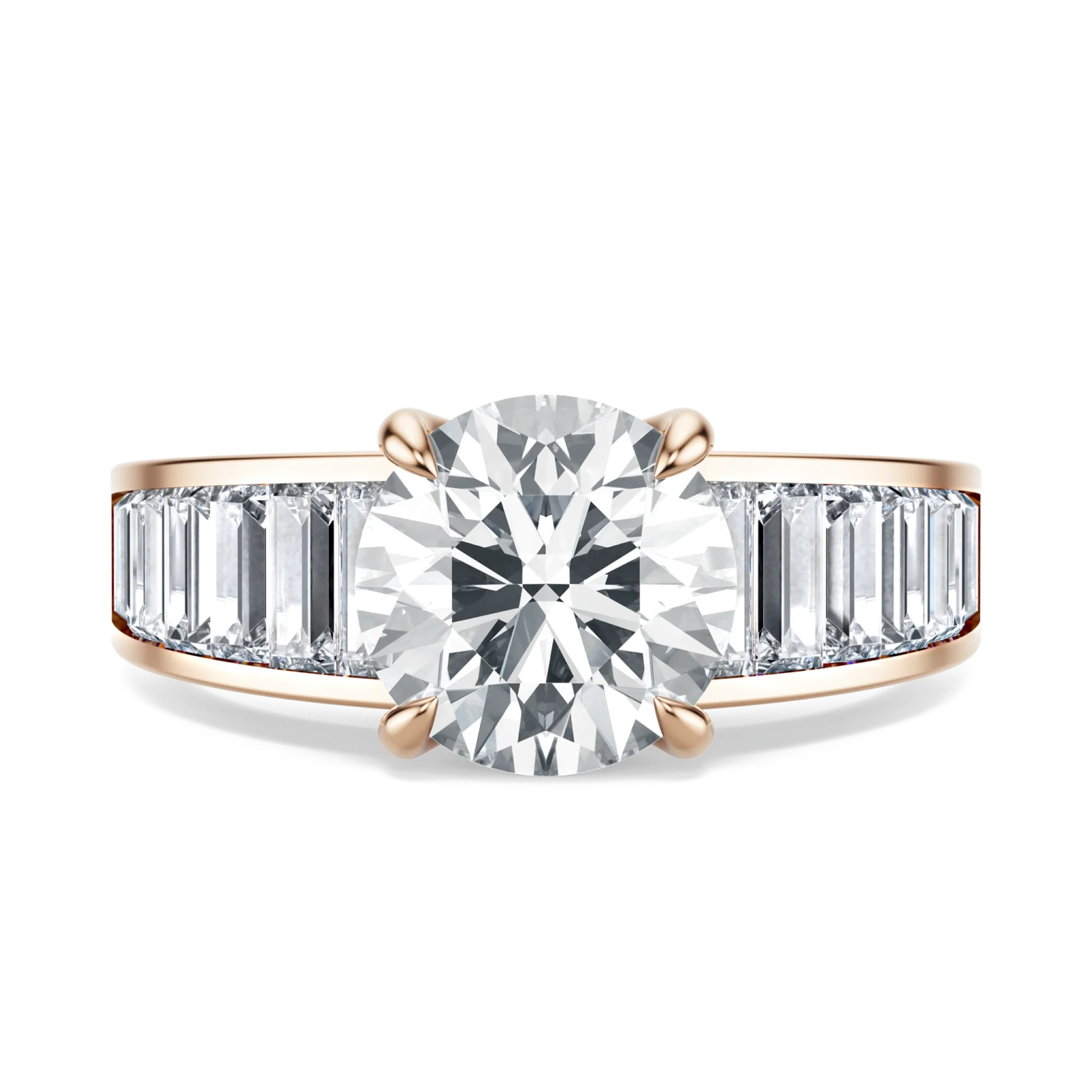 Deco - Round, 2CT