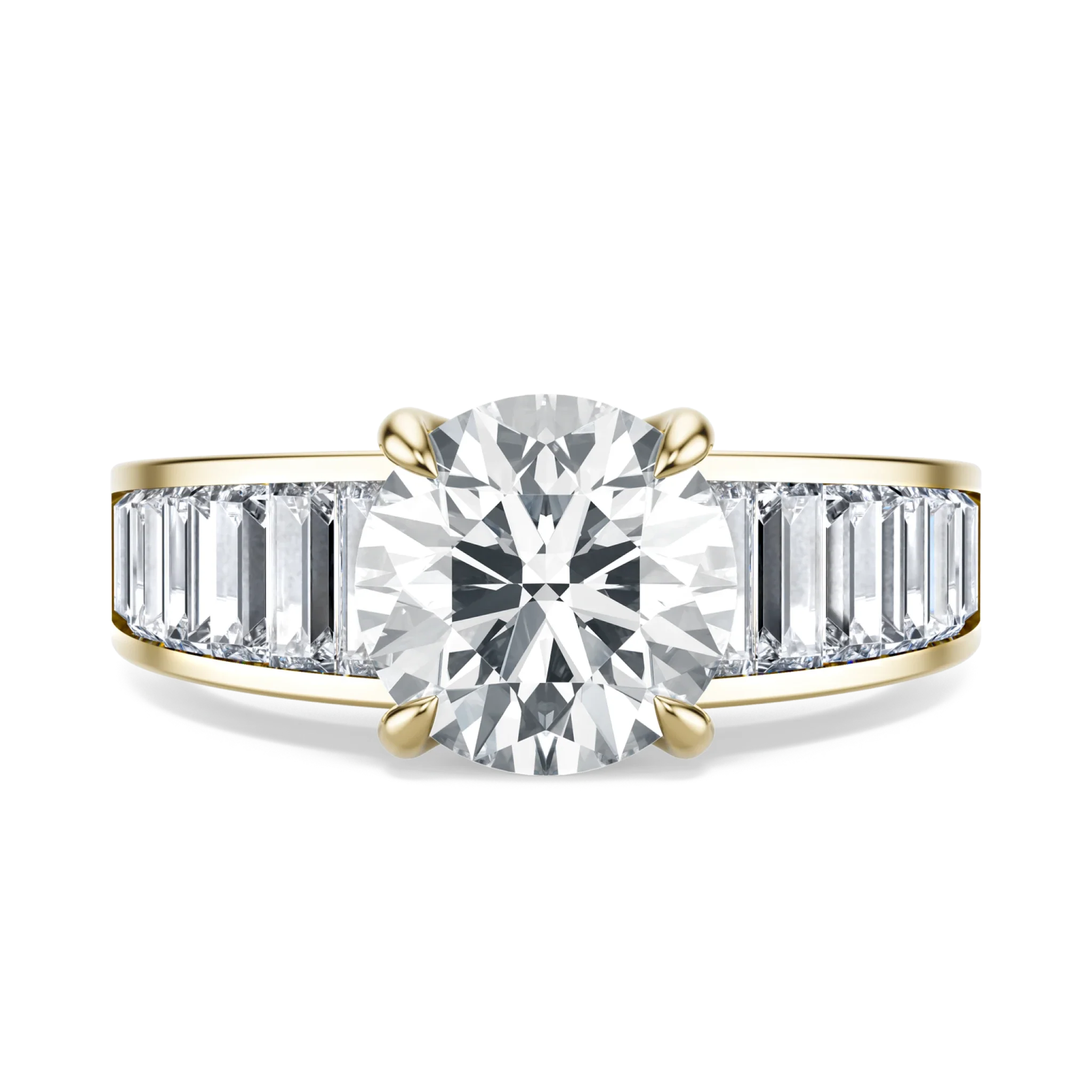 Deco - Round, 2.5CT