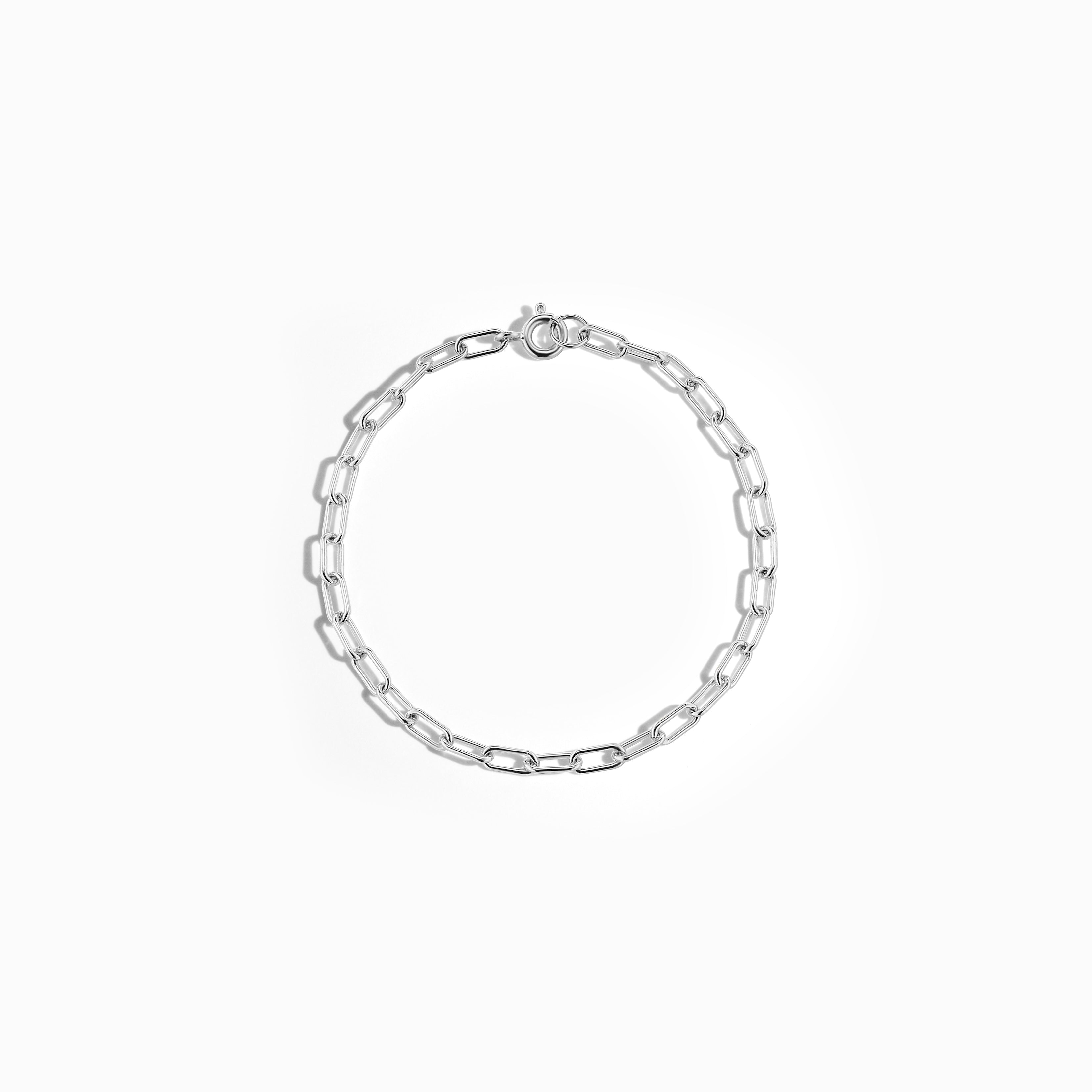 Delicate Oval Chain Bracelet