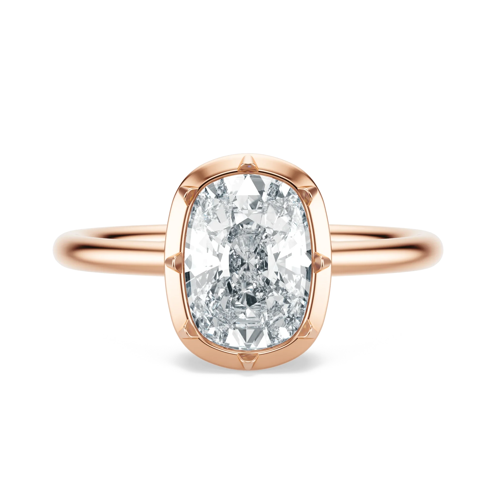 Georgian - Elongated Cushion, 2CT