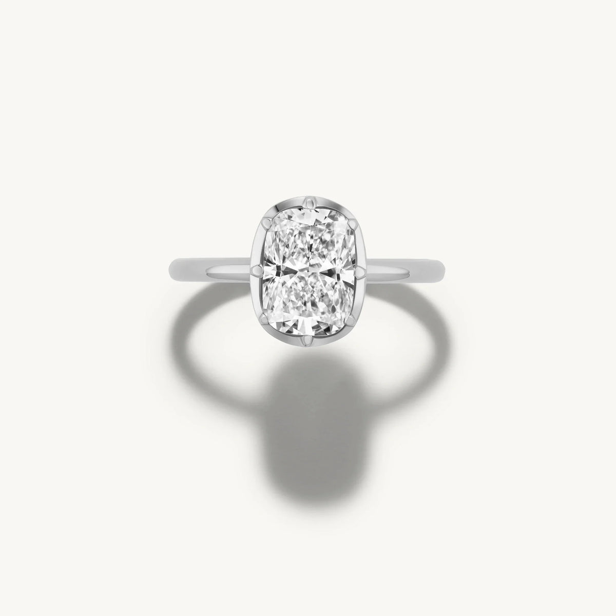 Georgian - Elongated Cushion, 2CT