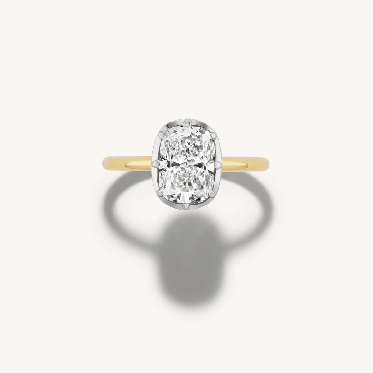 Georgian - Elongated Cushion, 2CT
