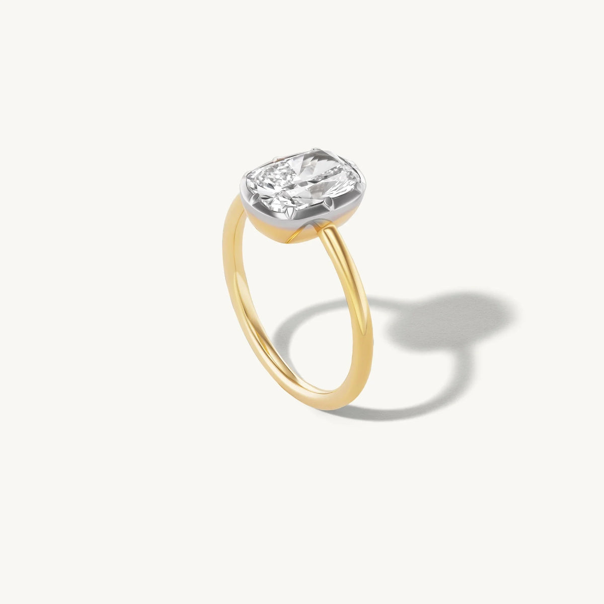 Georgian - Elongated Cushion, 2CT