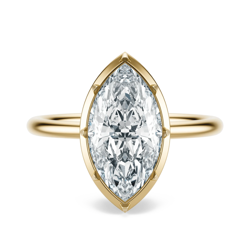 Georgian - Marquise, 3CT - Front View