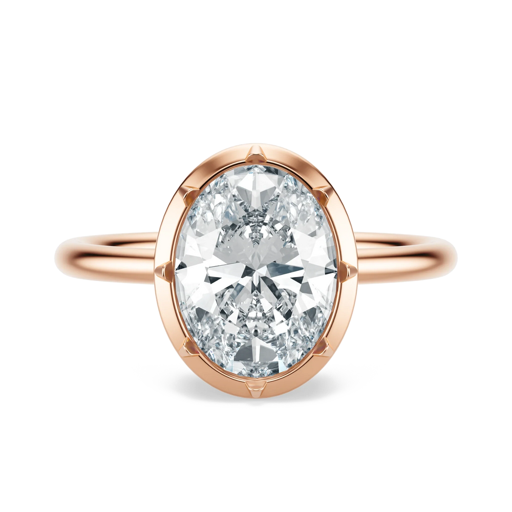 Georgian - Oval, 2CT