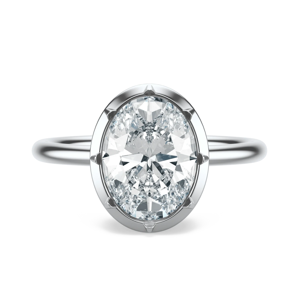 Georgian - Oval, 2CT