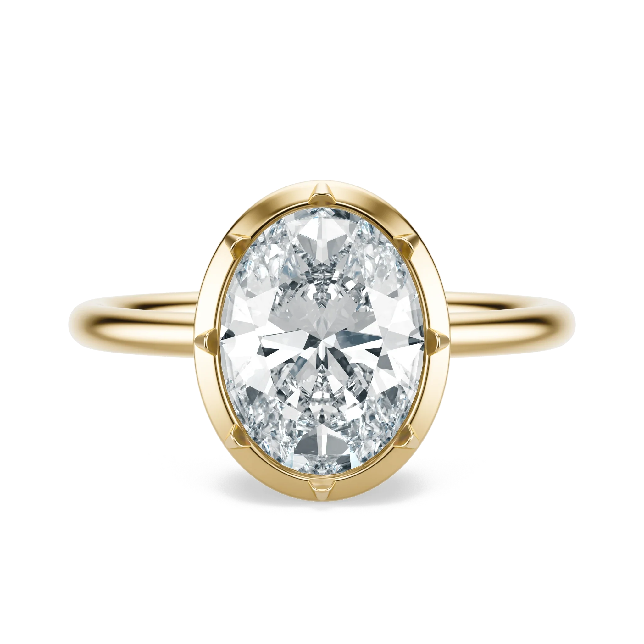 Georgian - Oval, 2.5CT