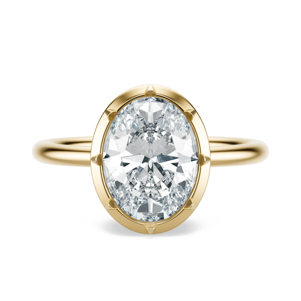 Georgian - Oval, 2CT