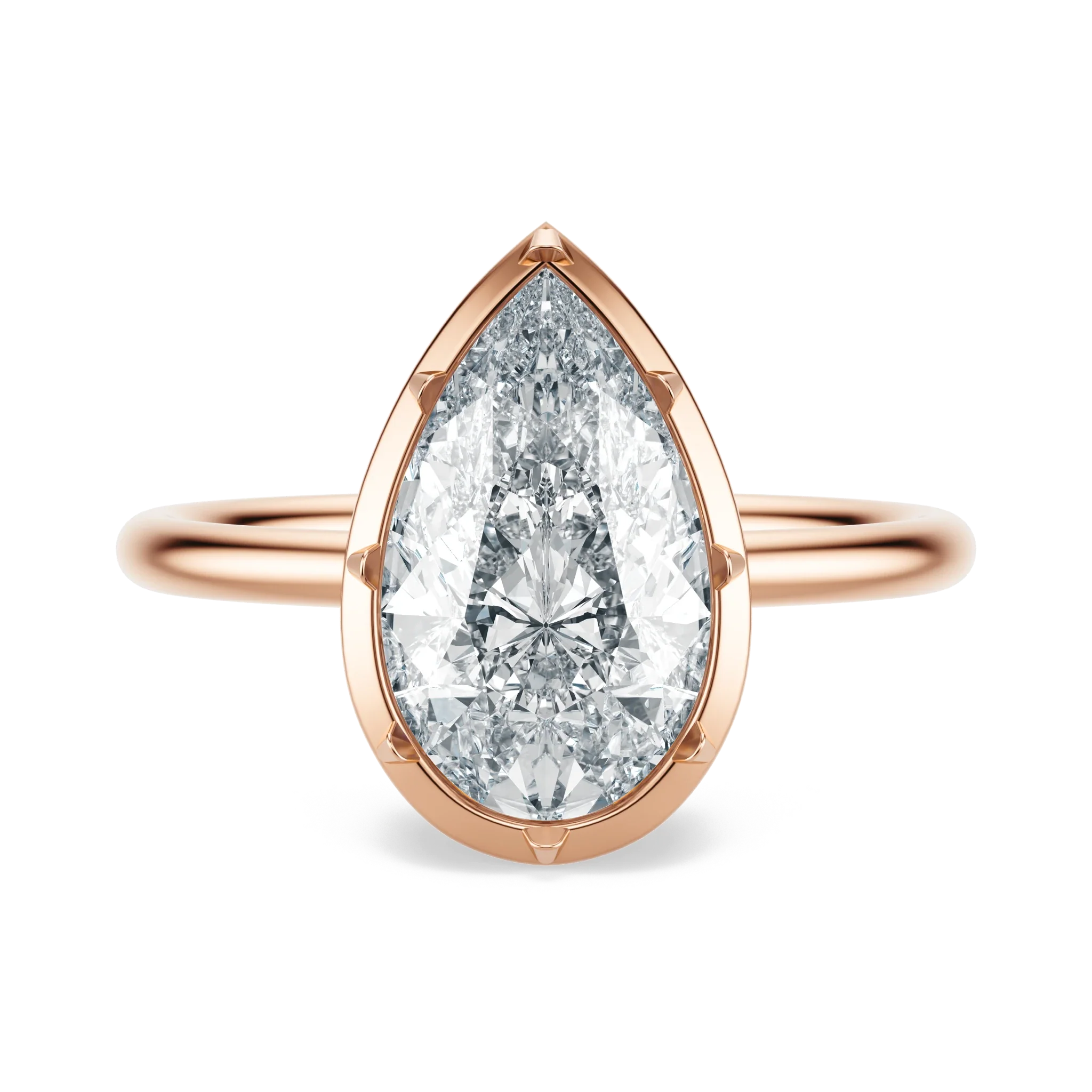 Georgian - Pear, 2.5CT