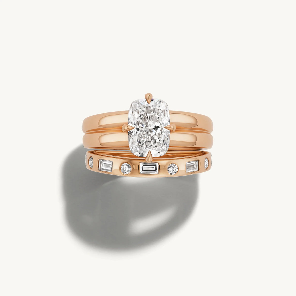 Groove - Elongated Cushion, 3CT