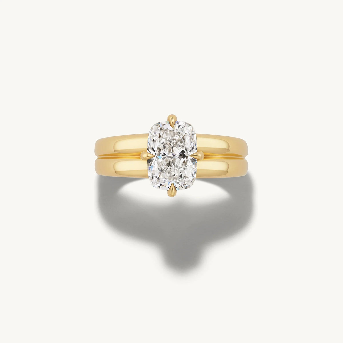 Groove - Elongated Cushion, 2CT