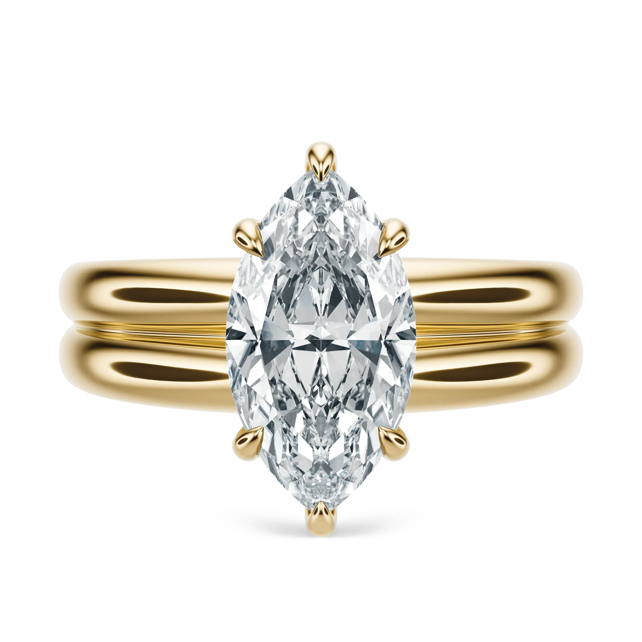 Groove - Marquise, 2CT
