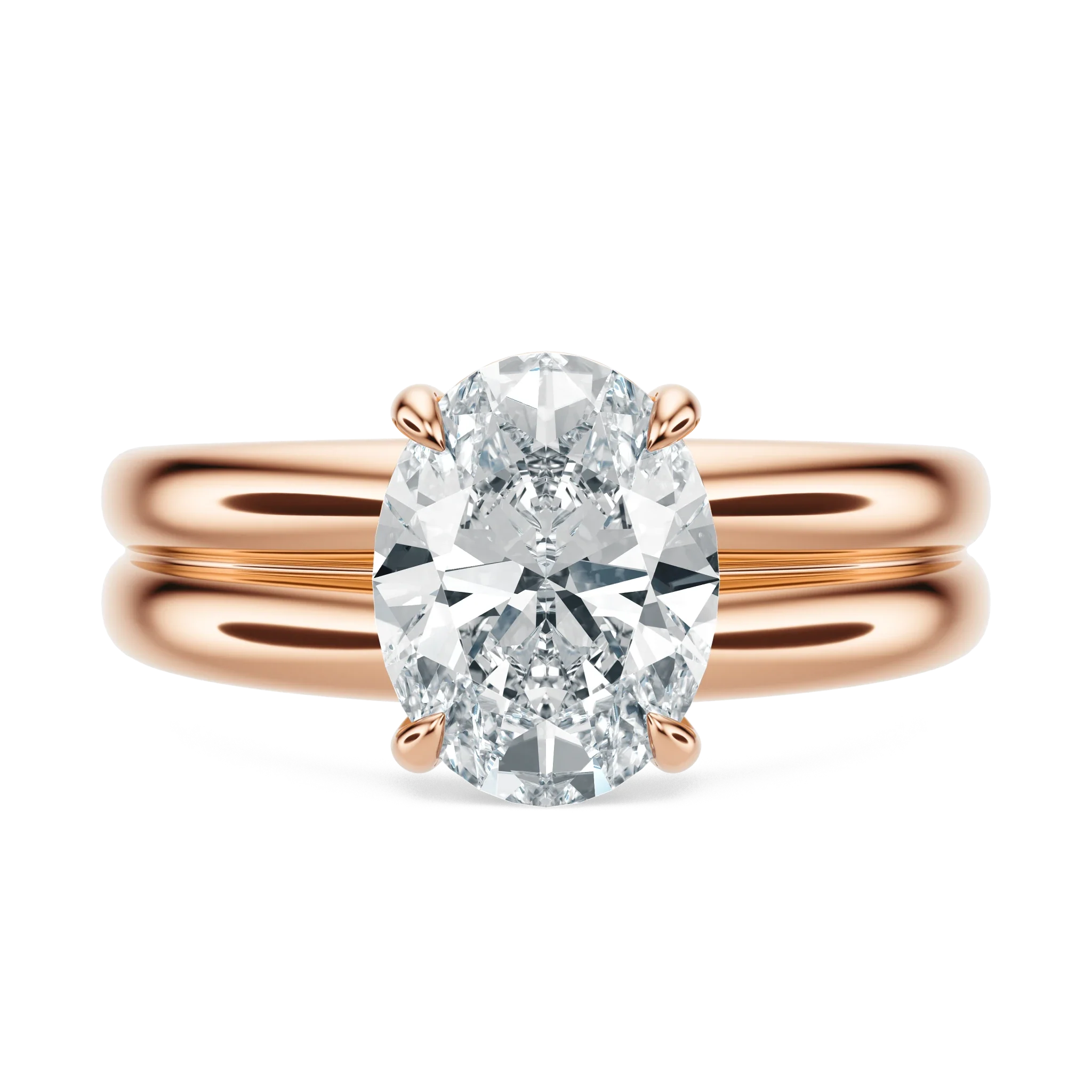 Groove - Oval, 2.5CT