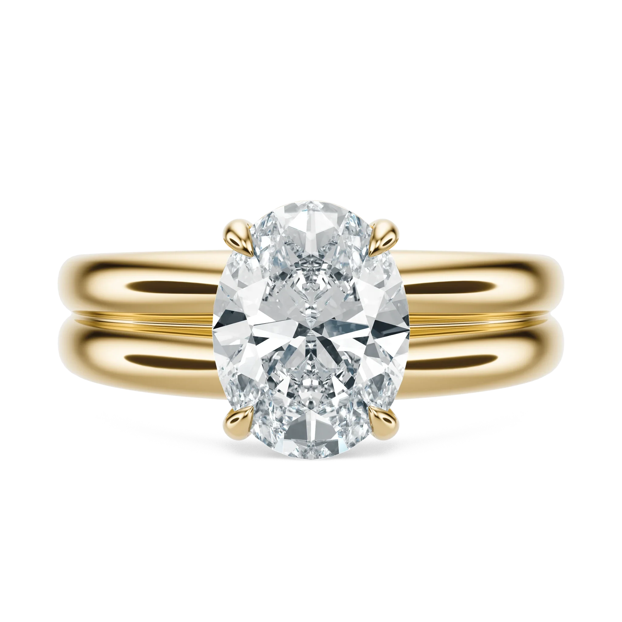 Groove - Oval, 2.5CT