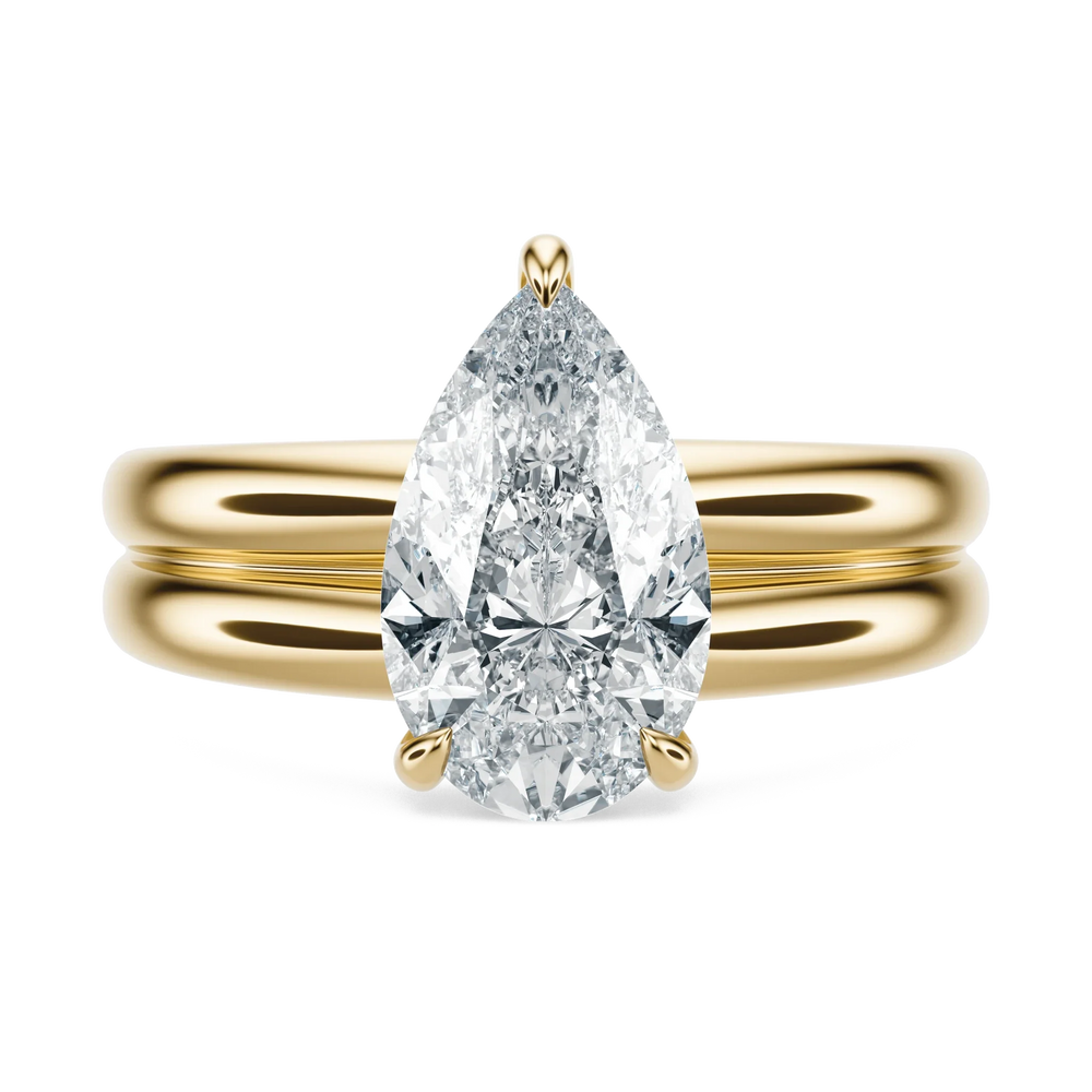 Groove - Pear, 2CT - Front View