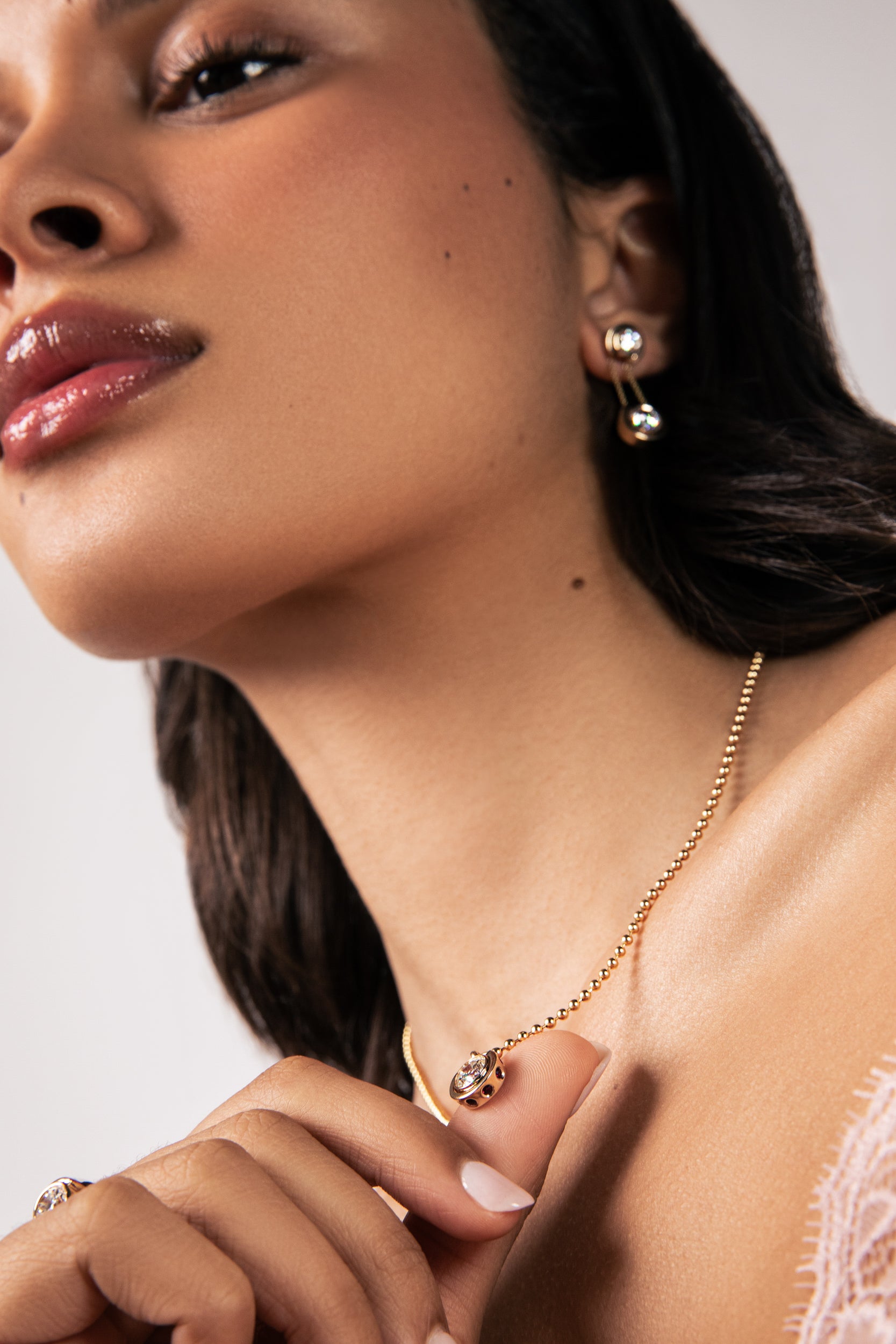 Medium Timekeeper Birthstone Pendant