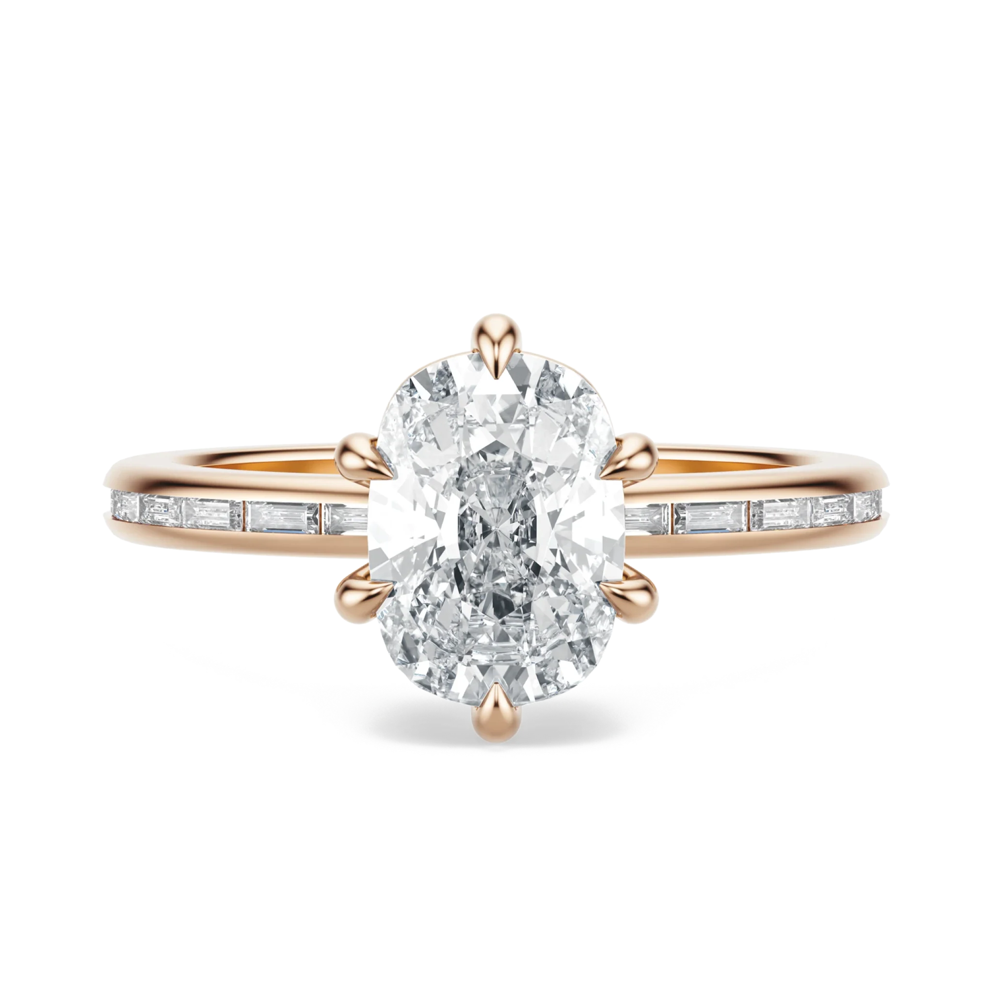 Mirror - Elongated Cushion, 2.5CT