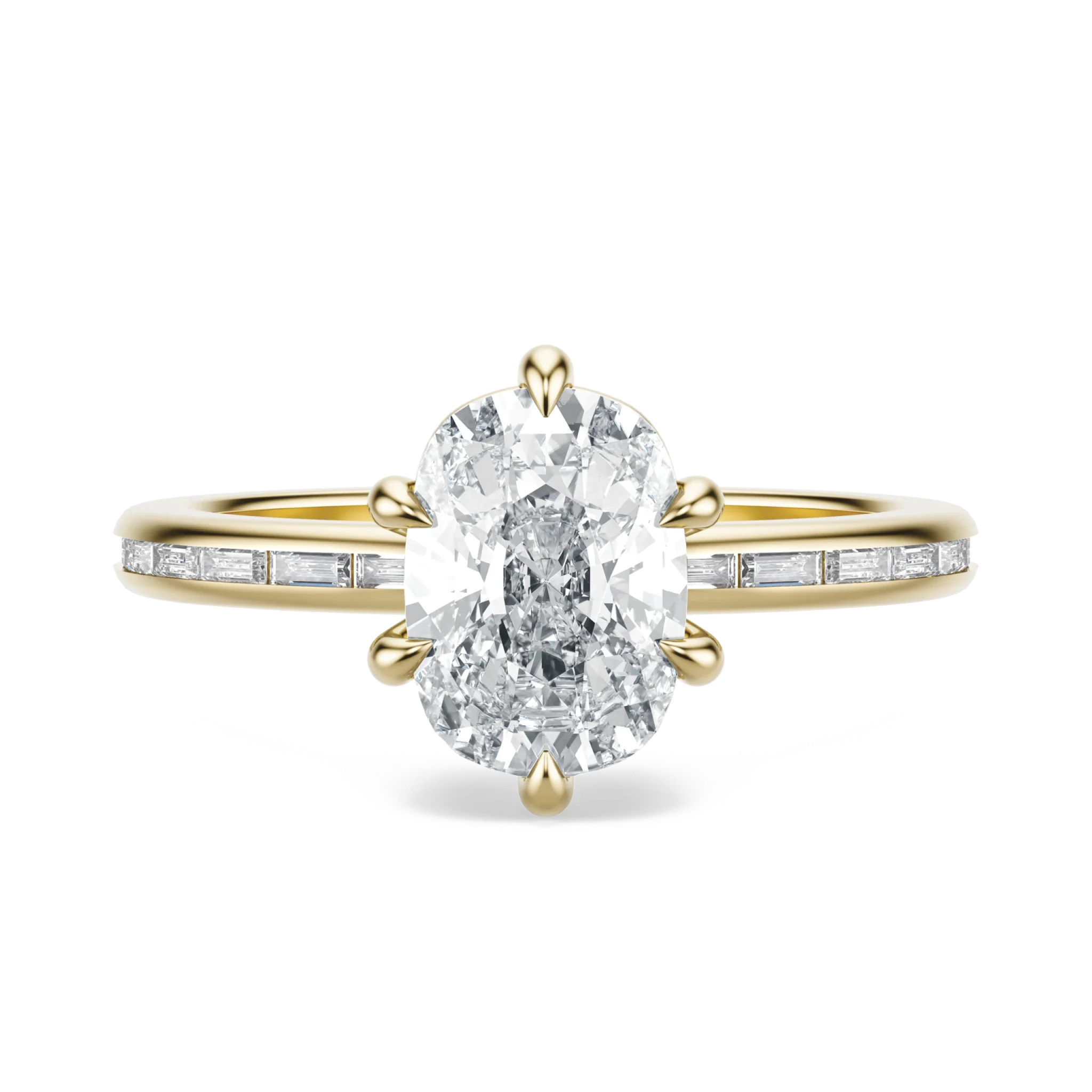 Mirror - Elongated Cushion, 2.5CT
