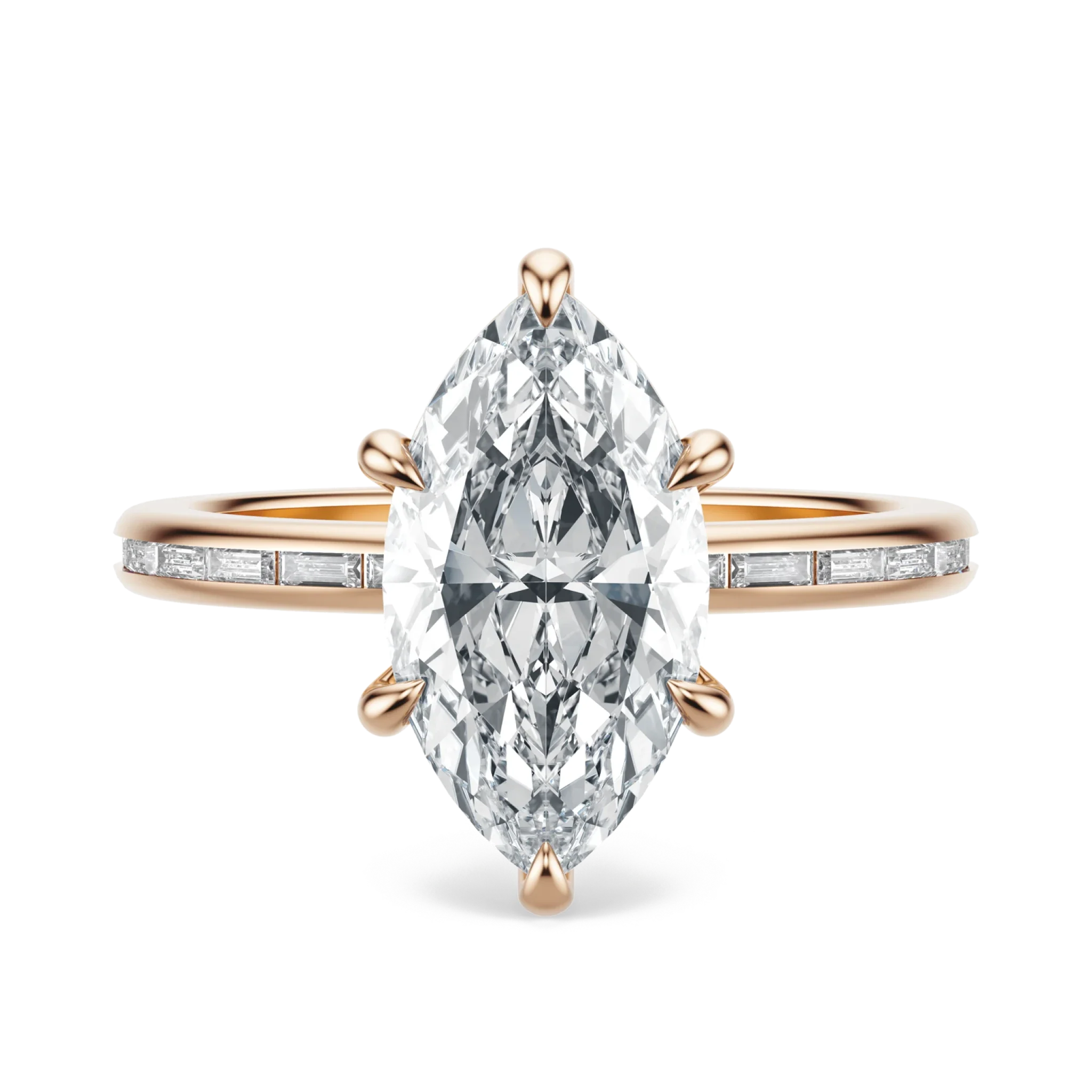 Mirror - Marquise, 3CT