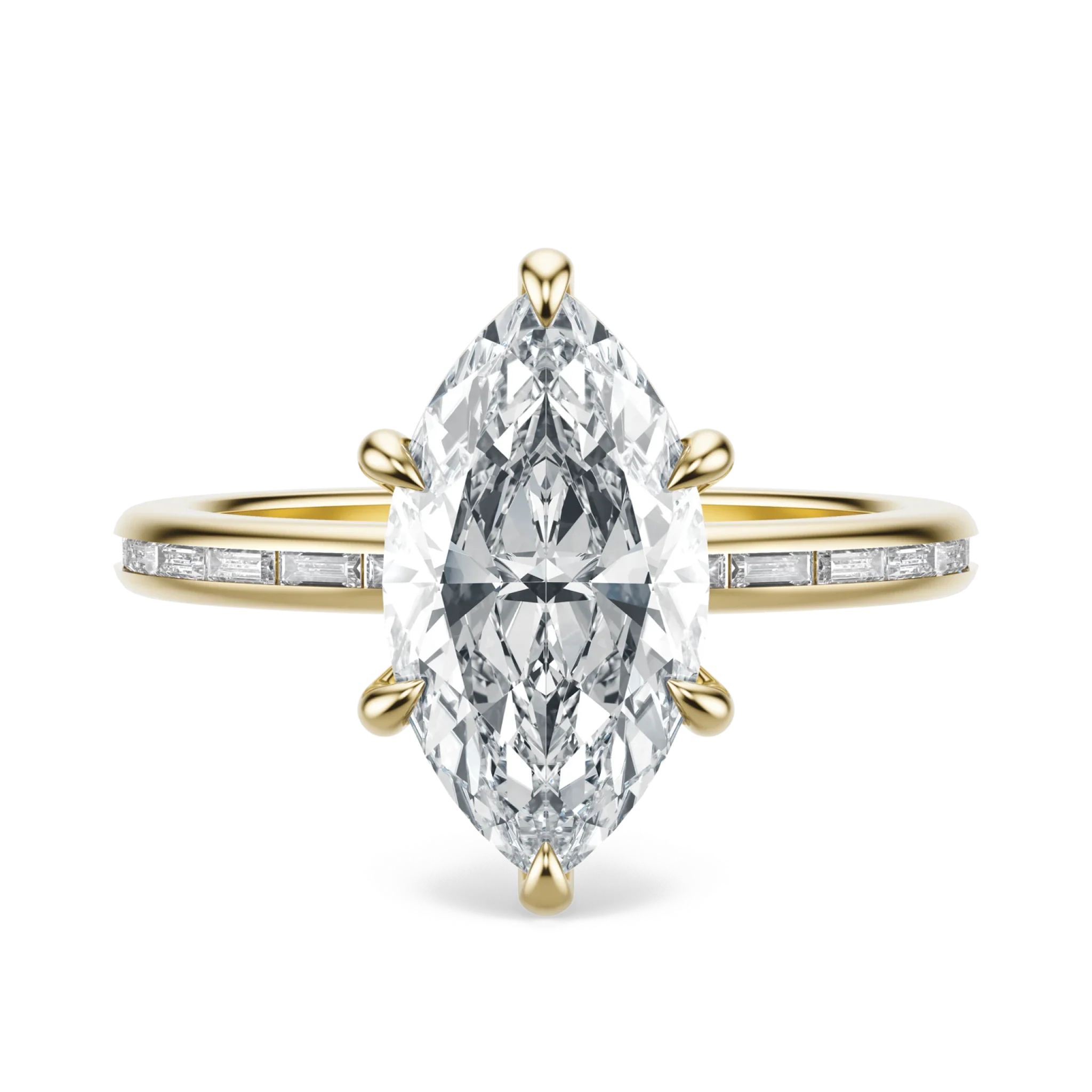 Mirror - Marquise, 2.5CT
