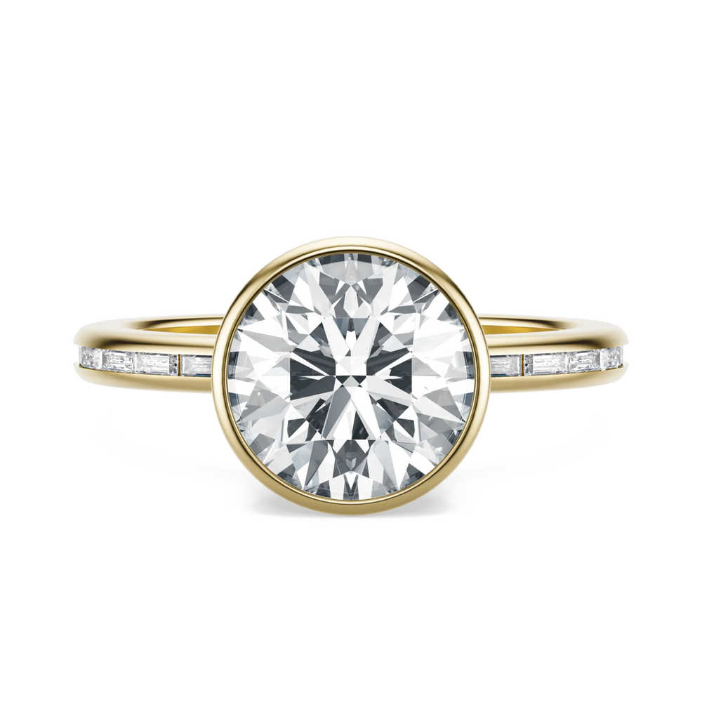 Mirror - Round, 3CT - Front View