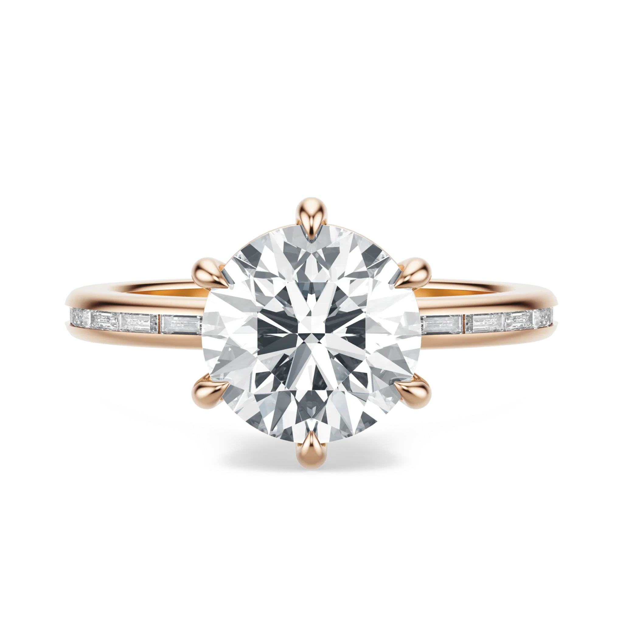 Mirror - Round, 2.5CT