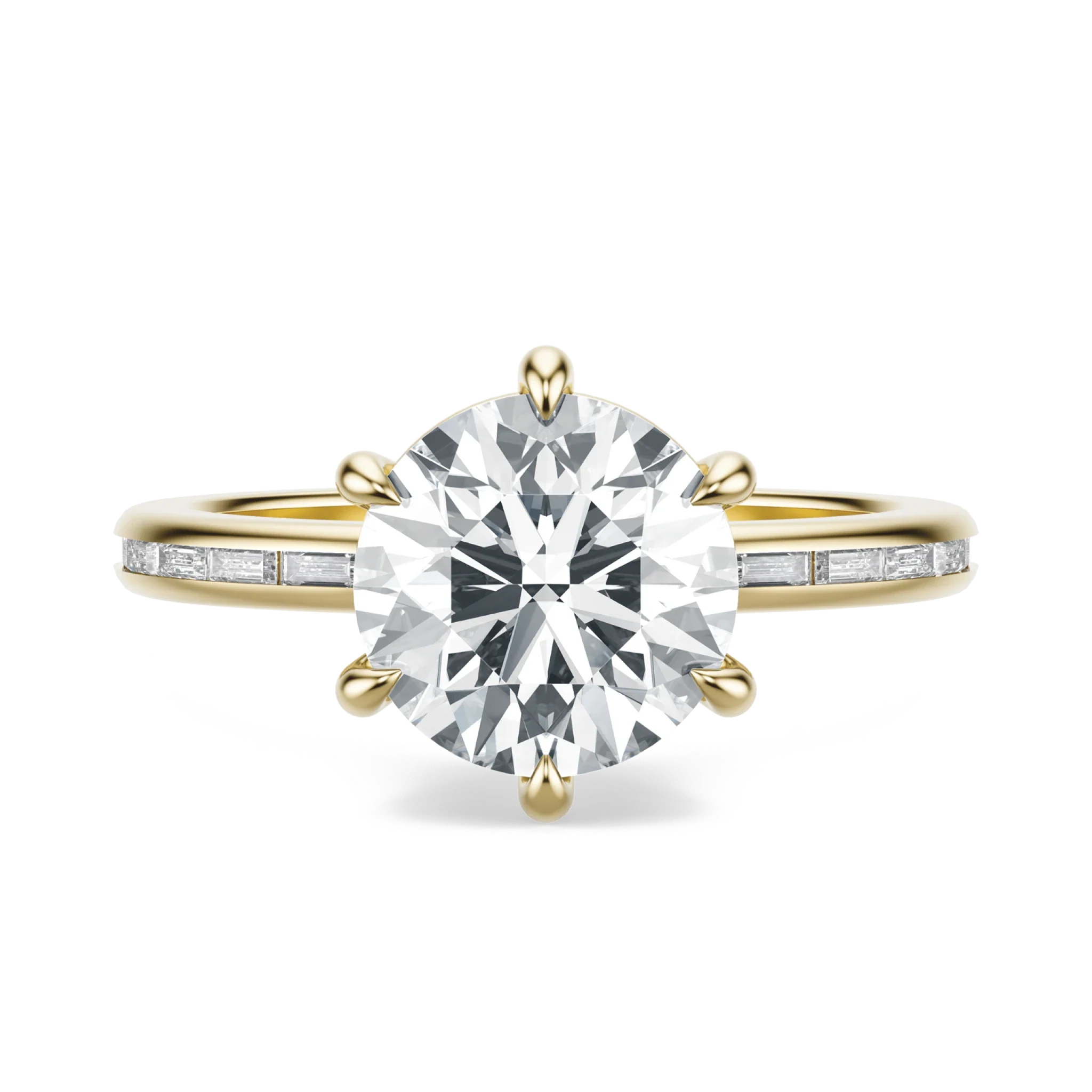 Mirror - Round, 3CT