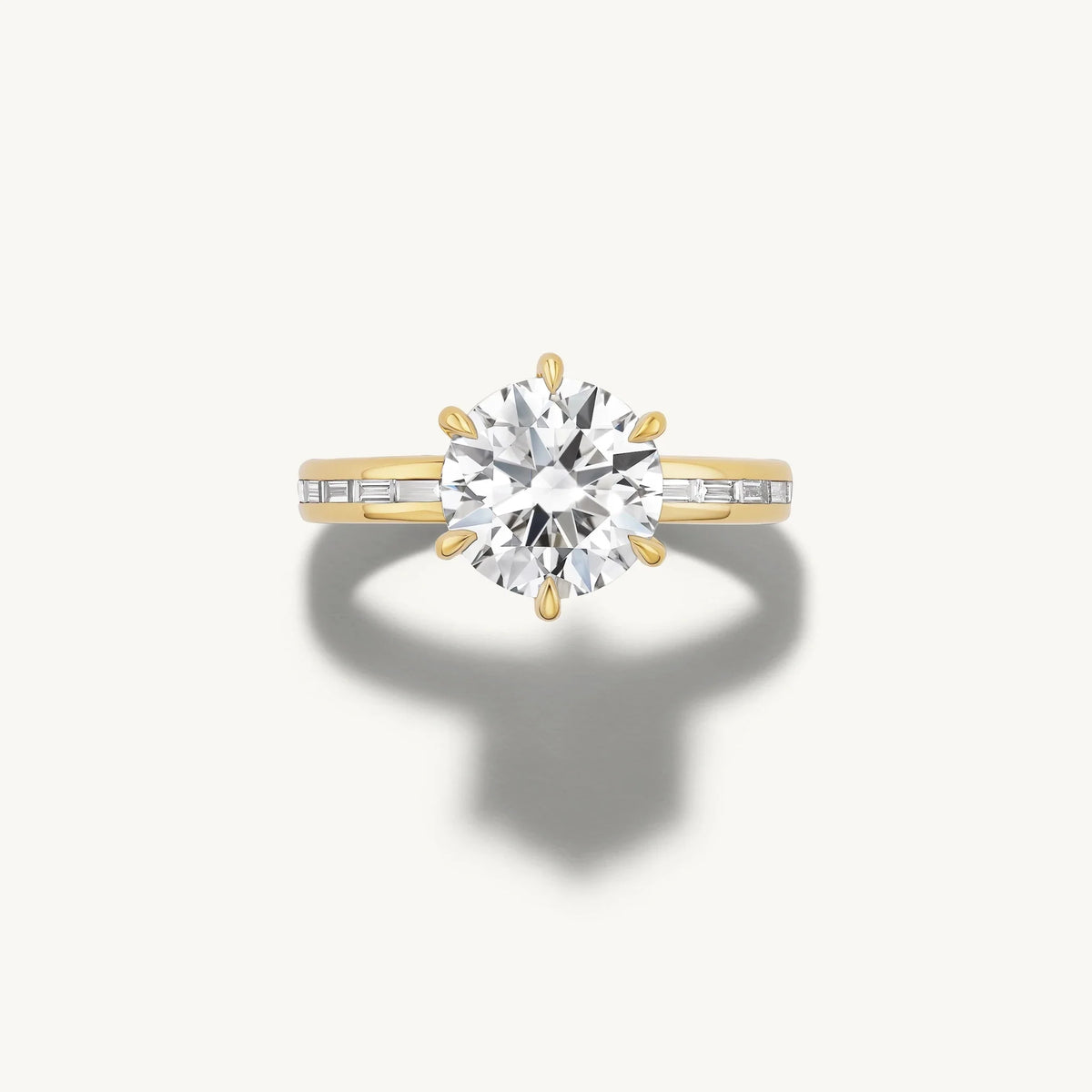 Mirror - Round, 2CT