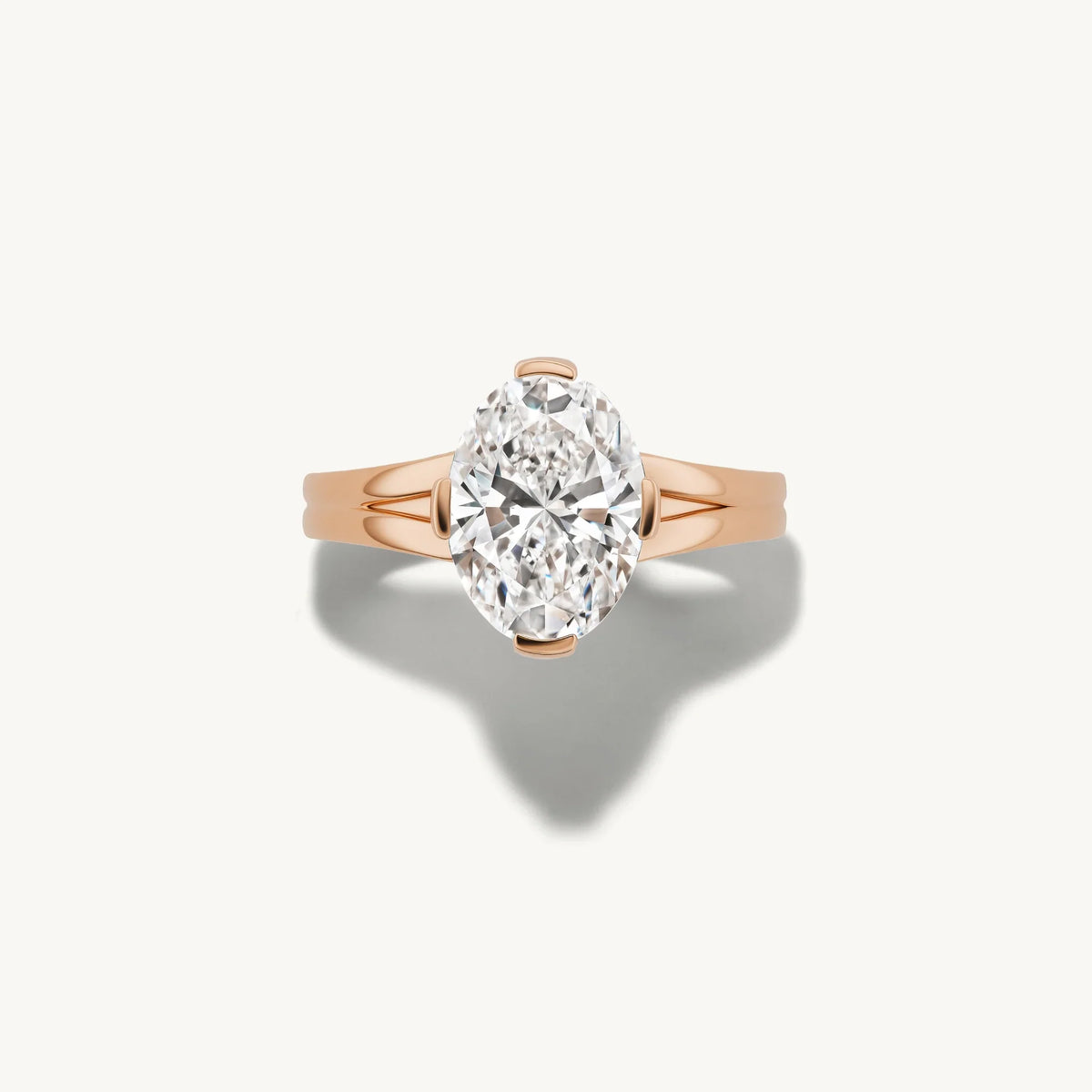 Moderne - Oval, 2CT