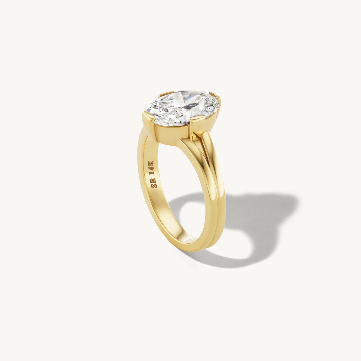 Moderne - Oval, 2CT