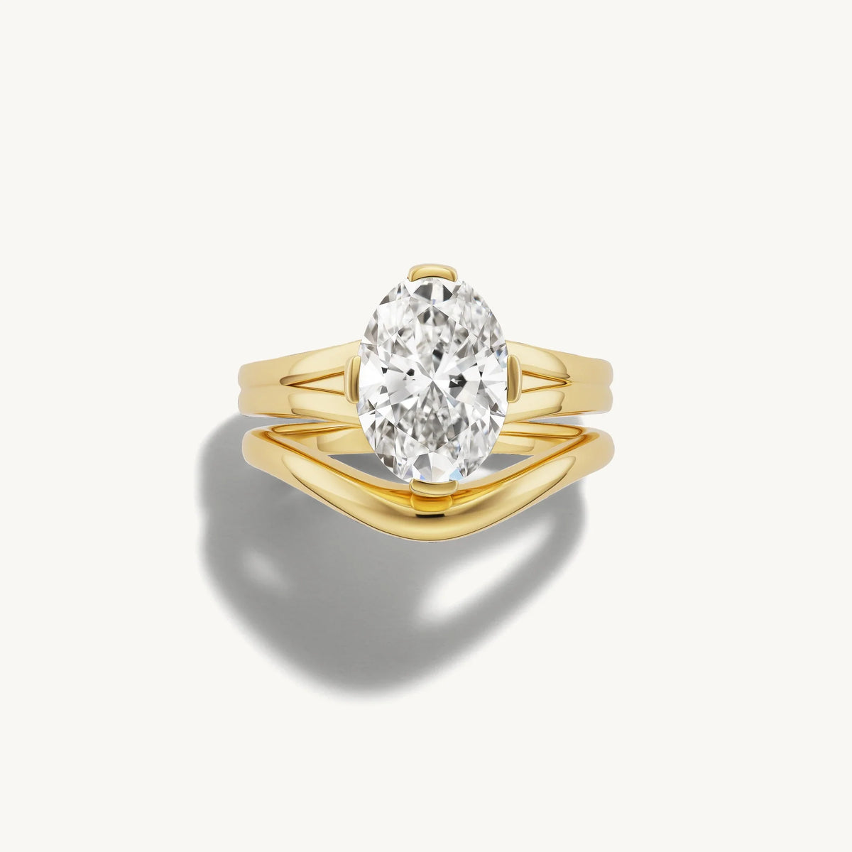 Moderne - Oval, 2CT