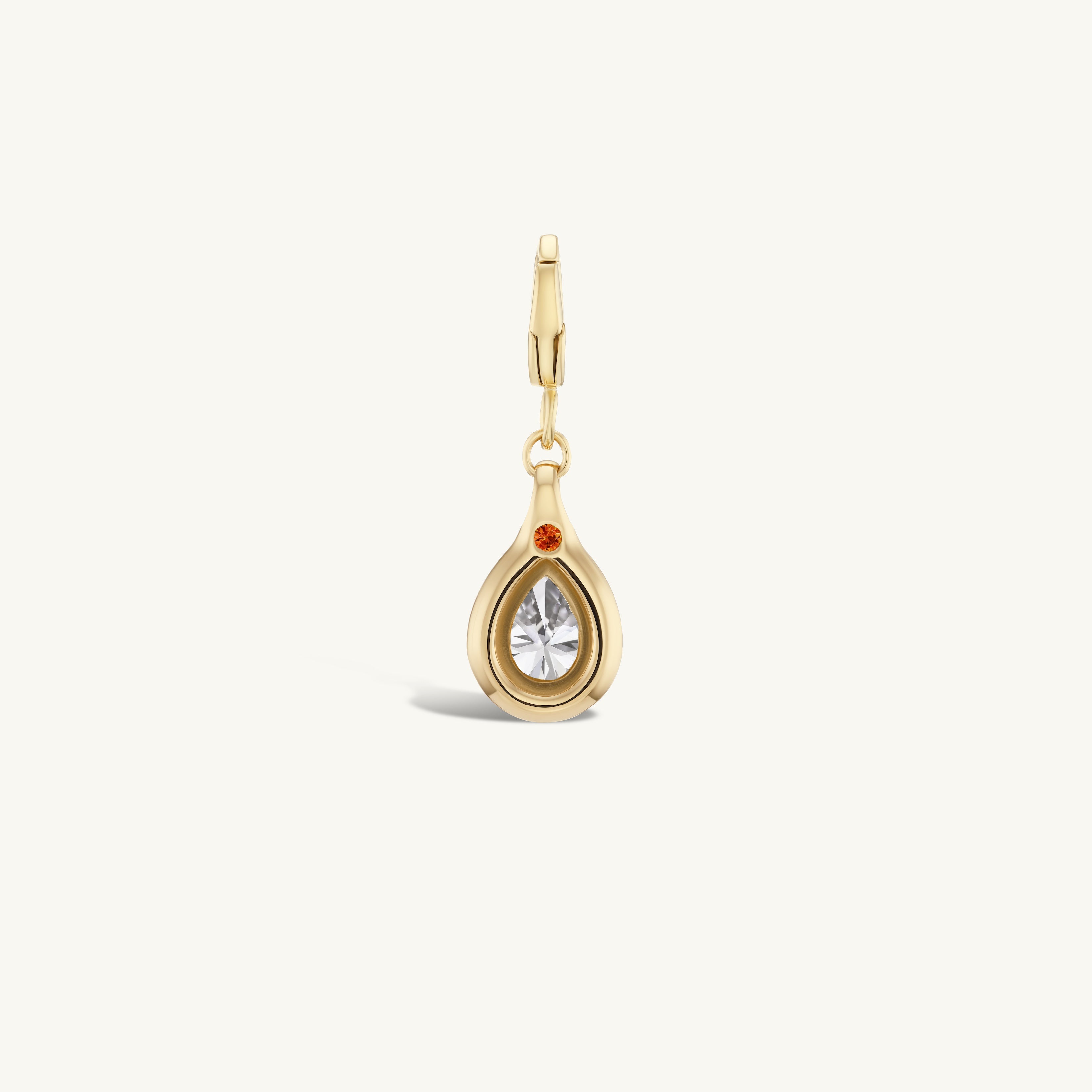 Pear Venus Charm