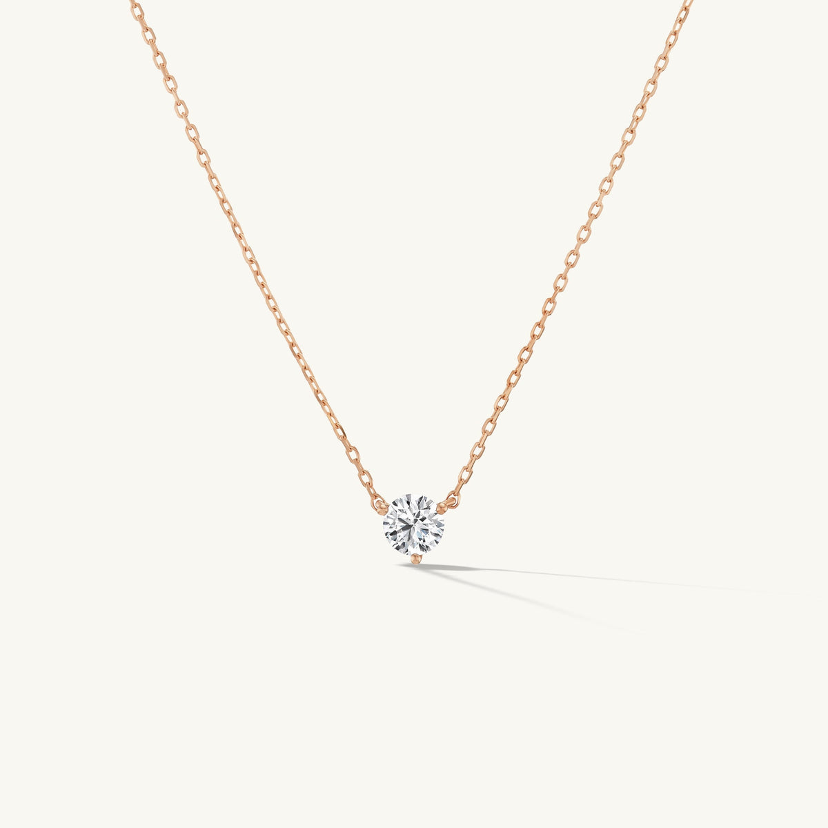 Petite Fluted Diamond Pendant