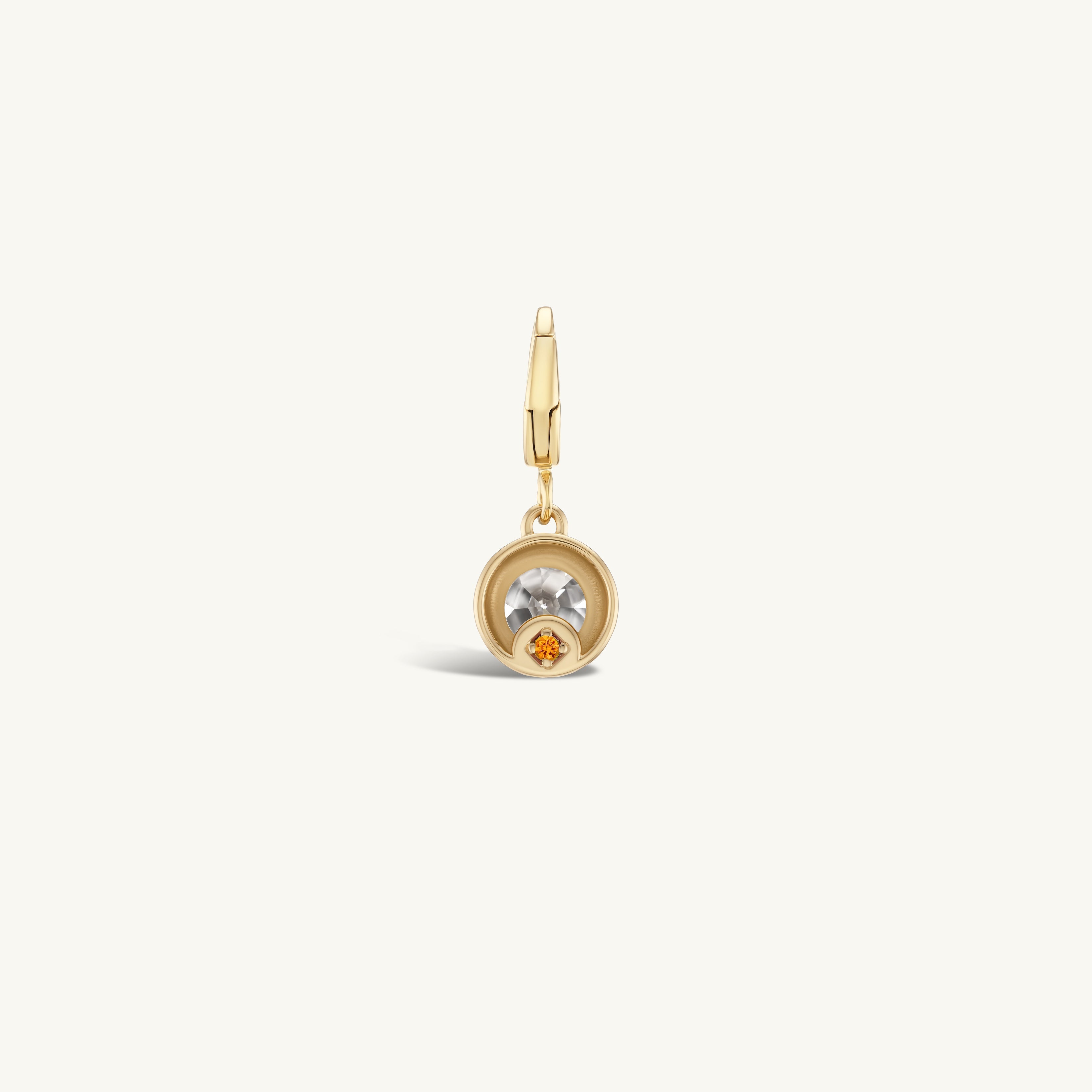 Round Bezel Charm