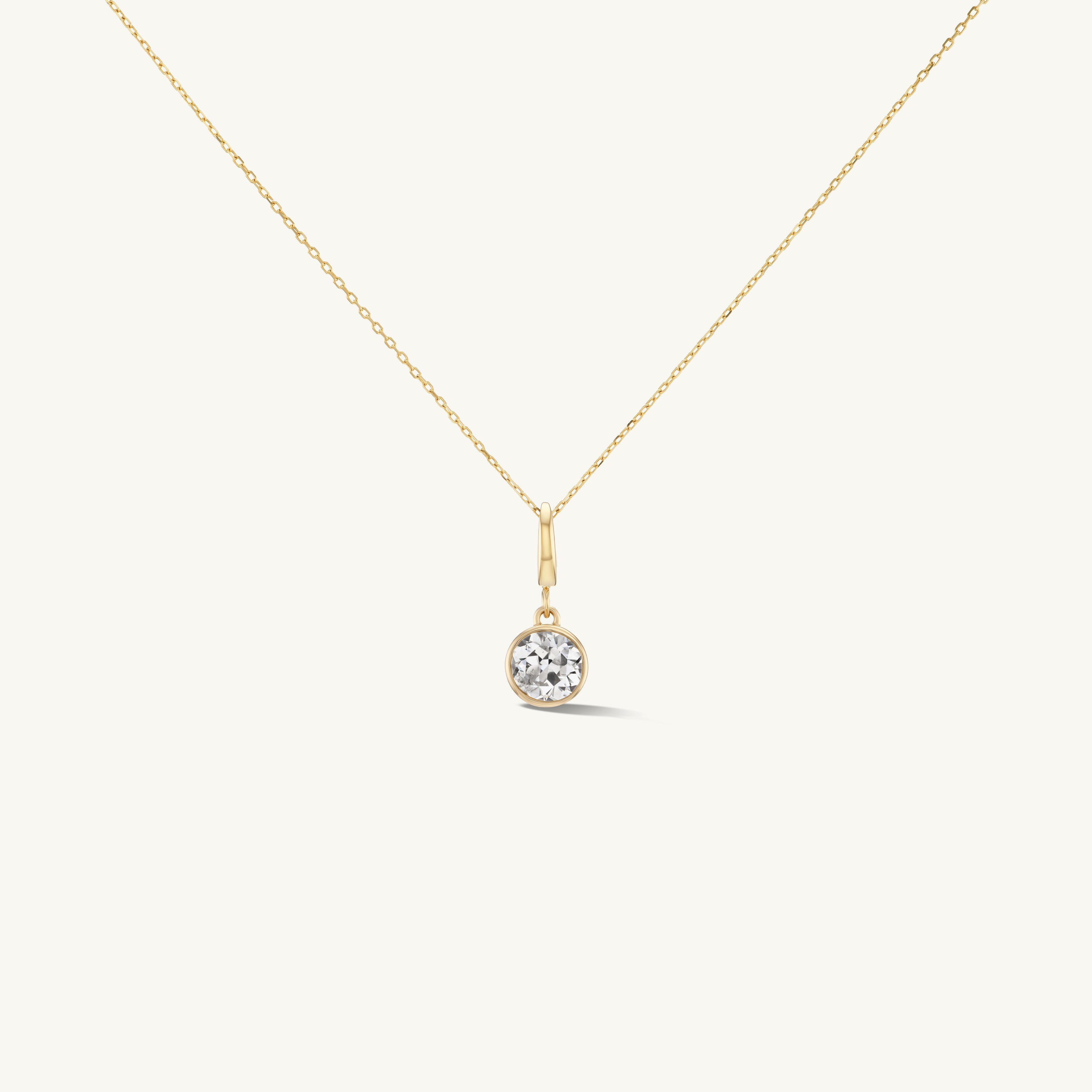 Round Bezel Charm