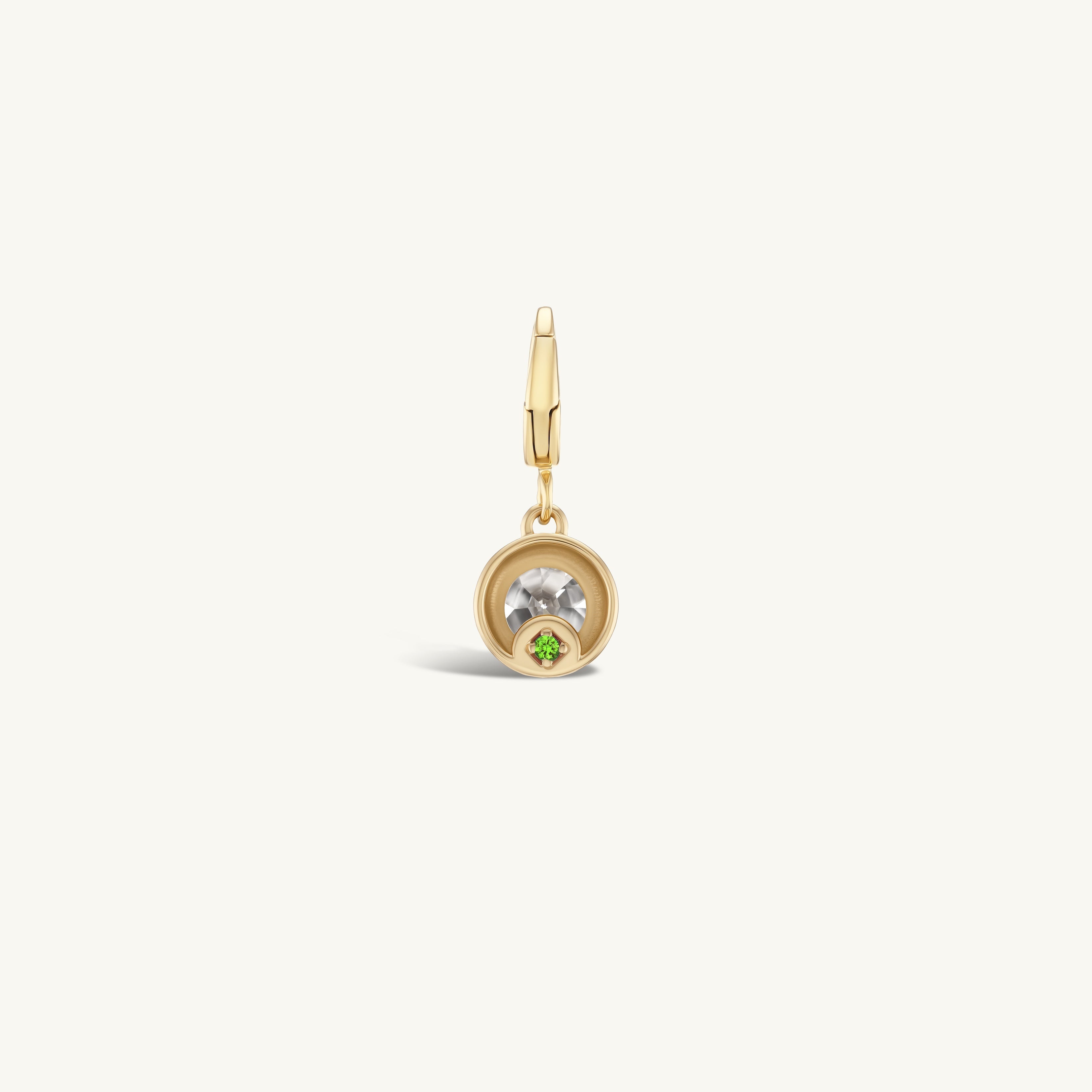 Round Bezel Charm