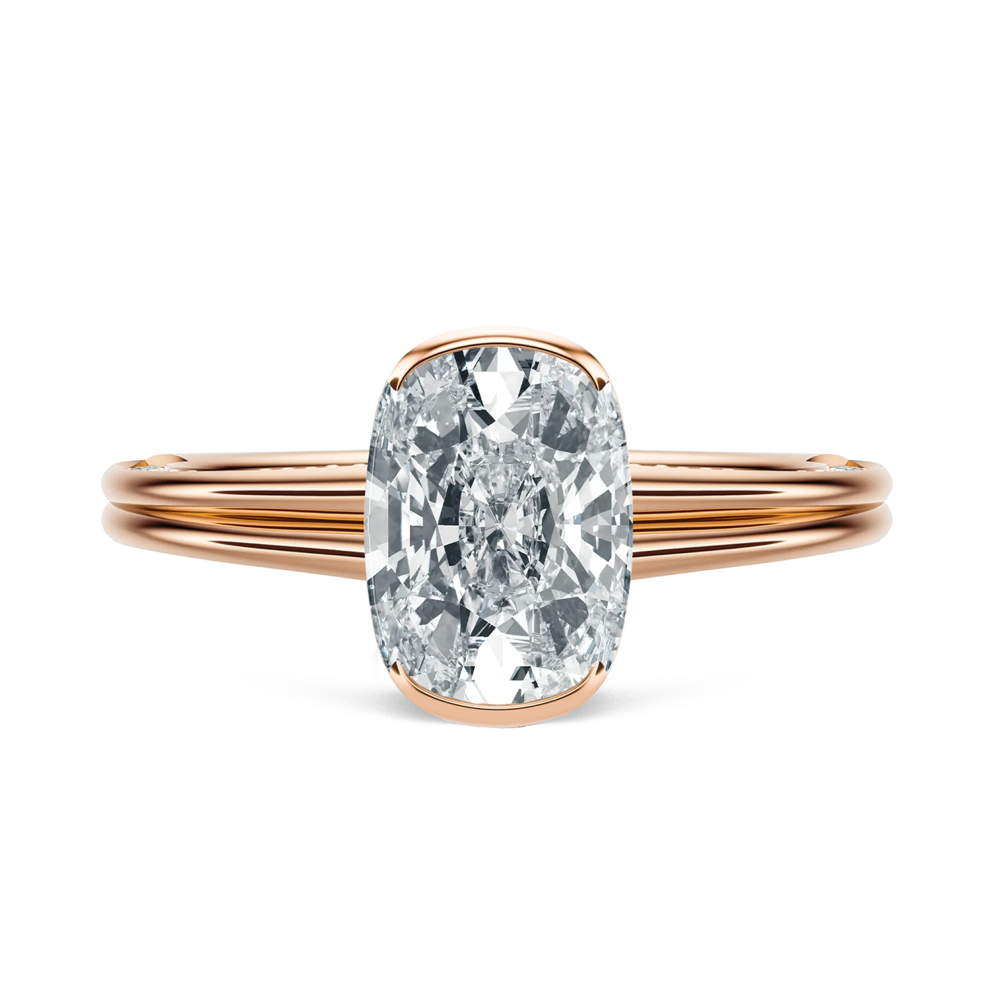 Slim - Elongated Cushion, 3CT