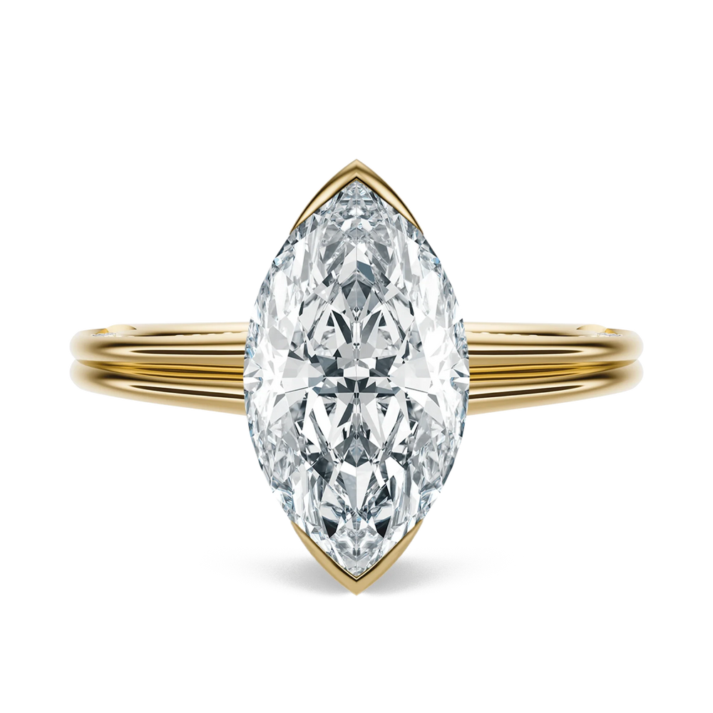Slim - Marquise, 2CT - Front View