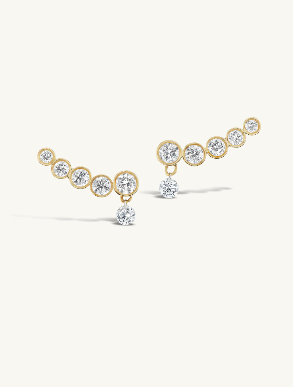 Graduating Climber Hanging Pierced Diamond