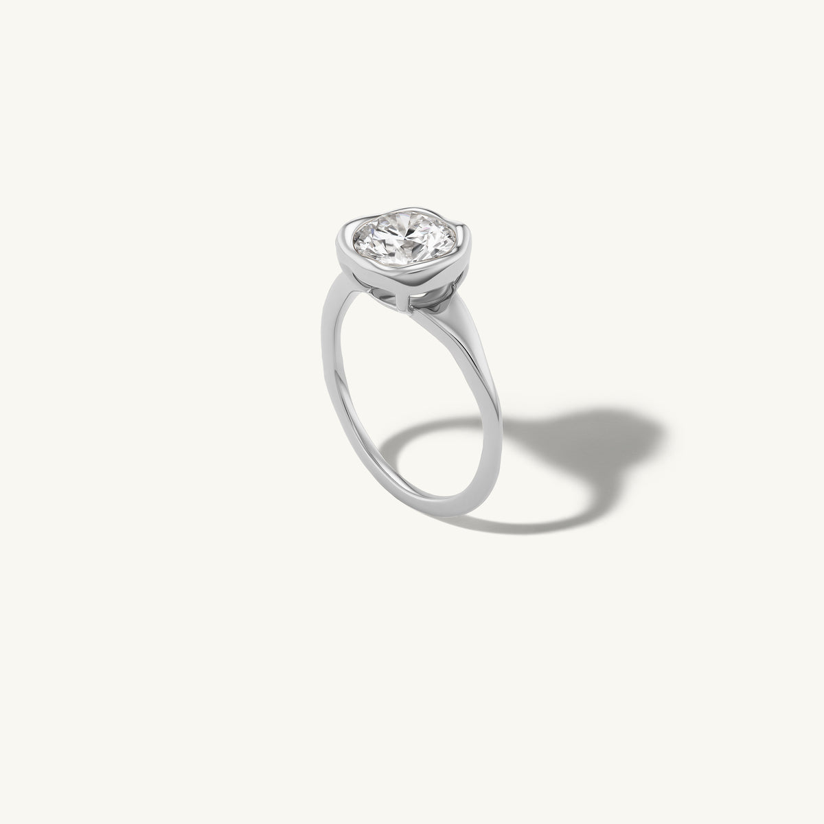 Organic Round Pinky Ring