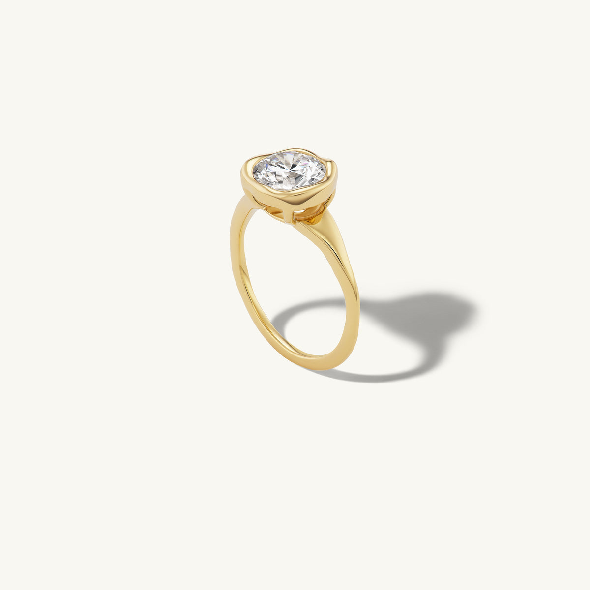 Organic Round Pinky Ring